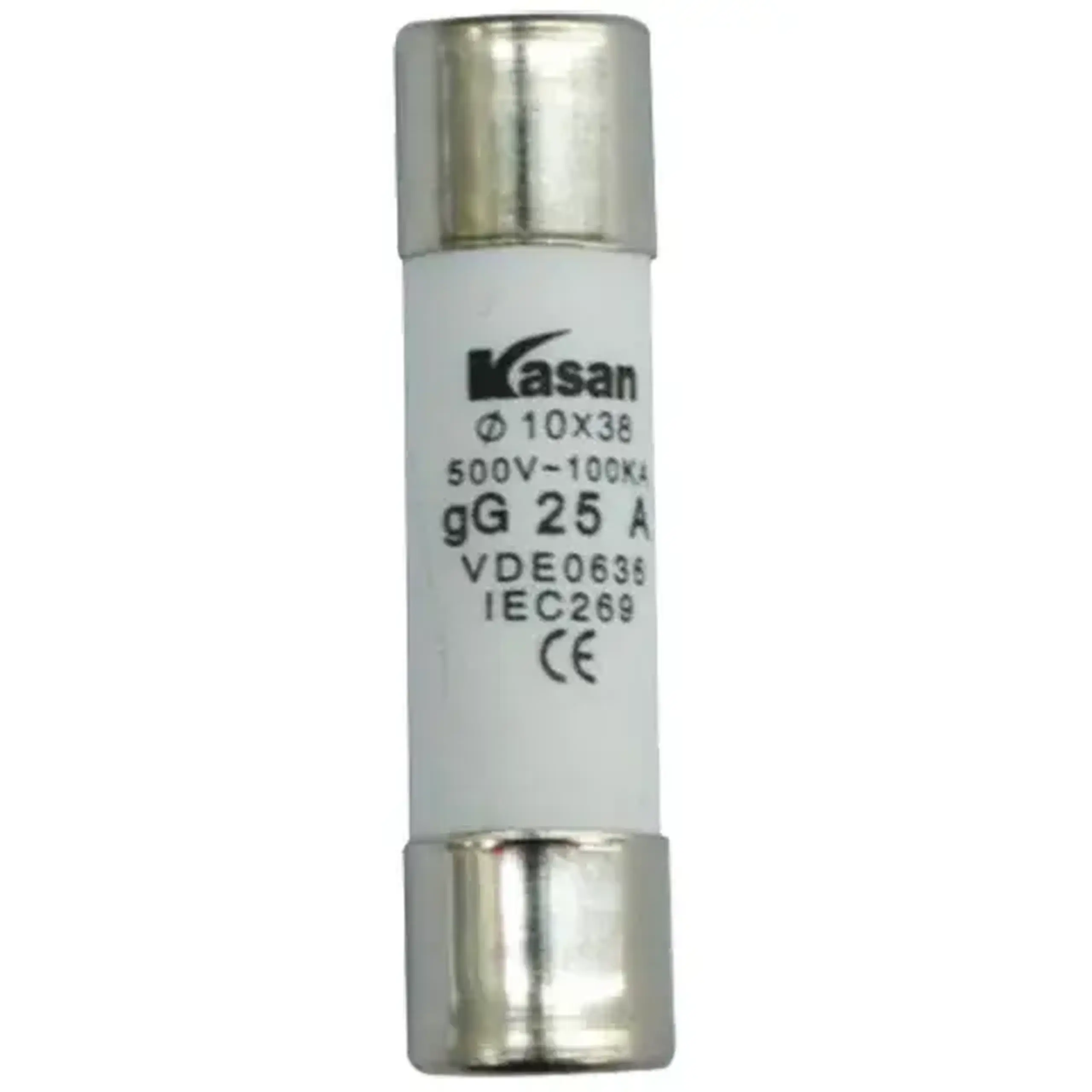 Siguranța cilindrică KASAN RT 10-38 25A 500 V