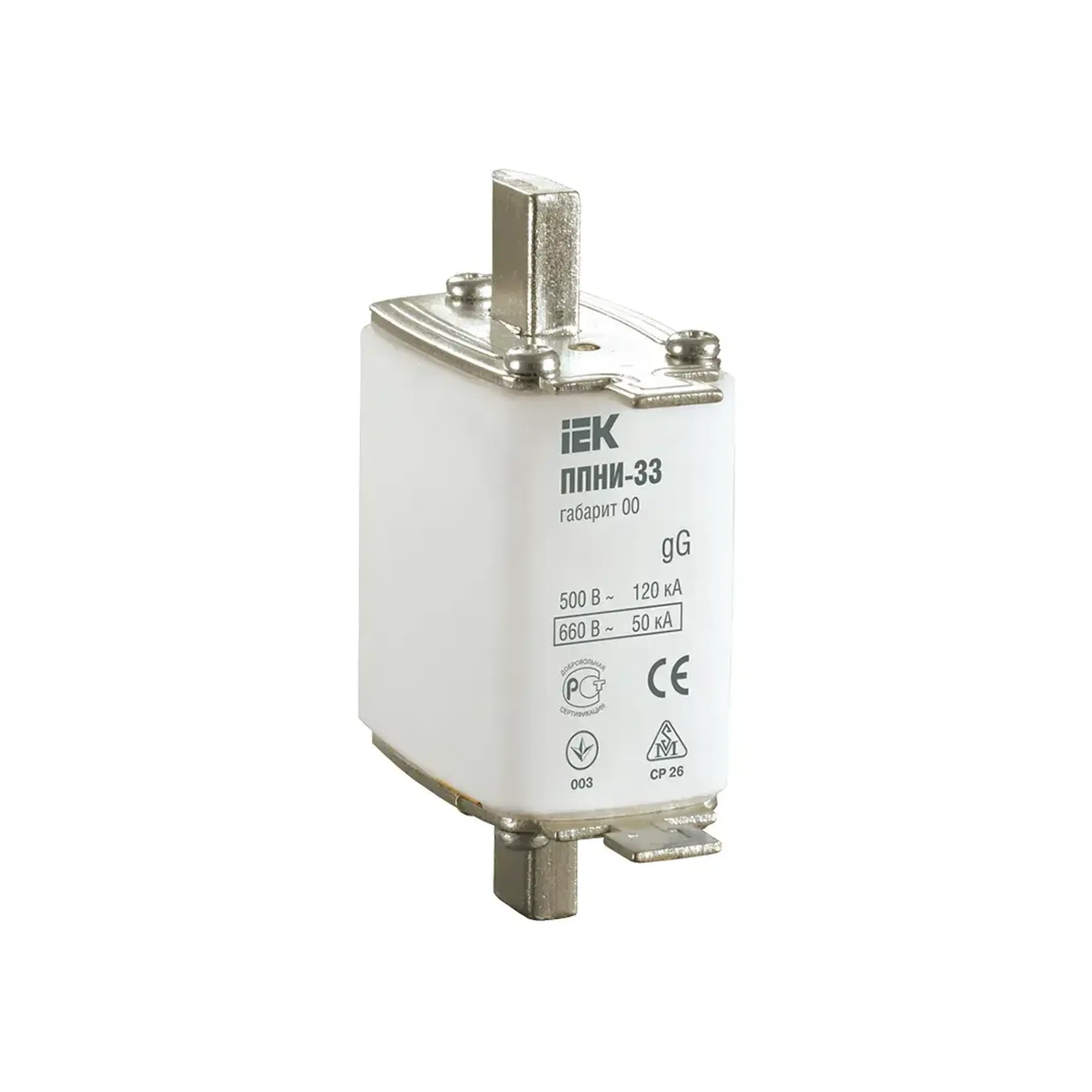 Siguranță IEK PPNI-33 6 A 500 V - 6 A (A) 500 V (V)