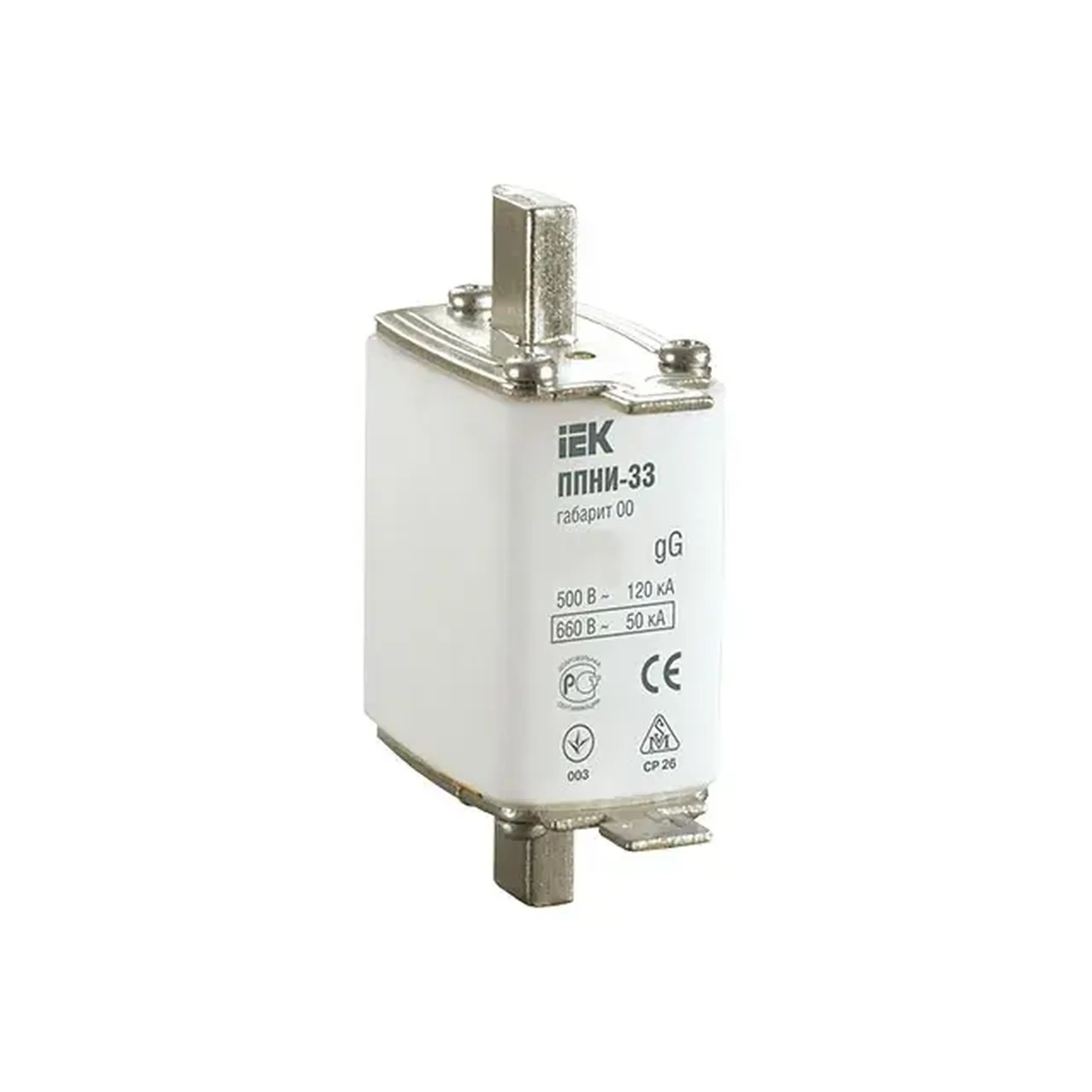 Siguranță IEK PPNI-33 6 A 500 V - 10 A (A) 500 V (V)