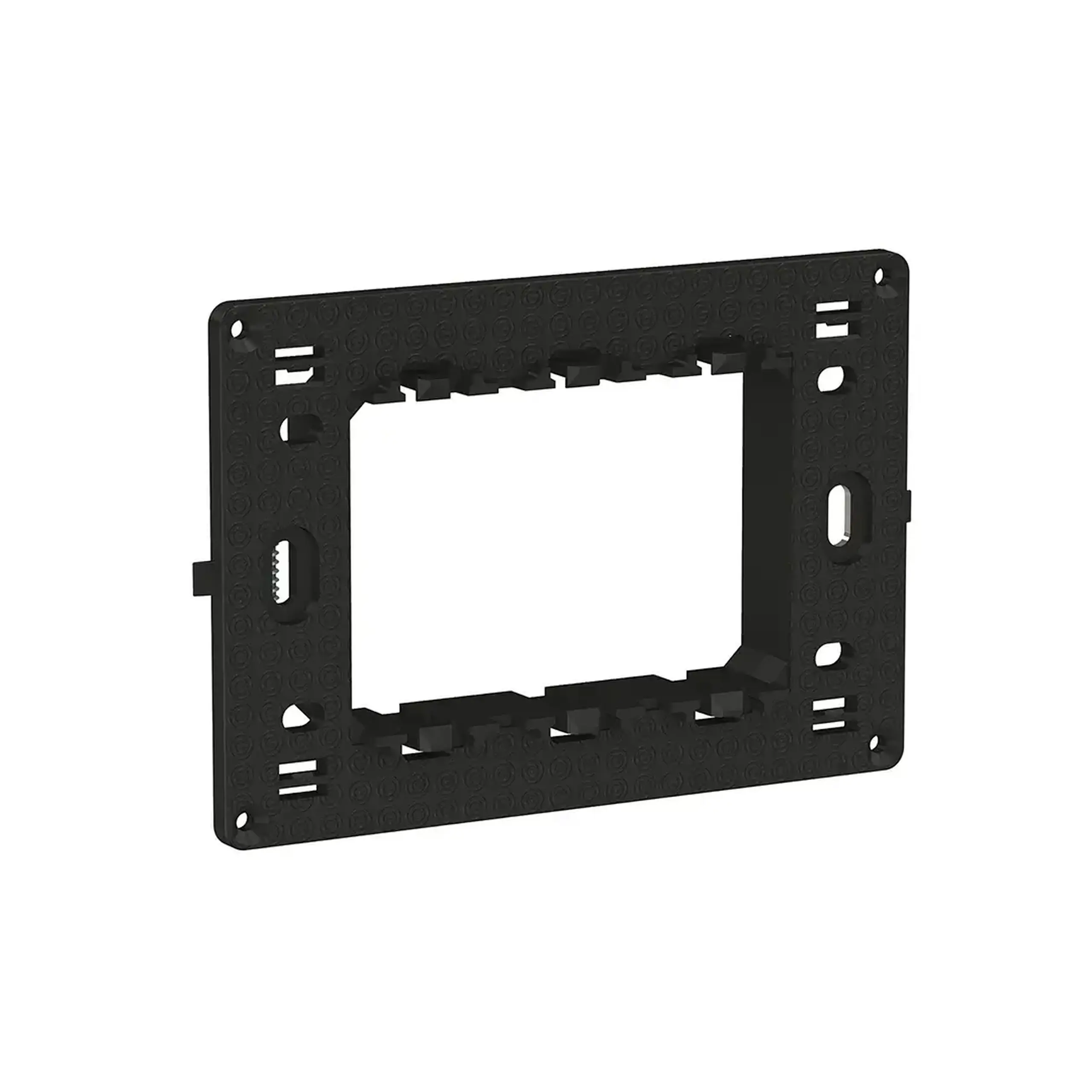 Ramă de montare easy Styl negru 3 module Schneider-Electric