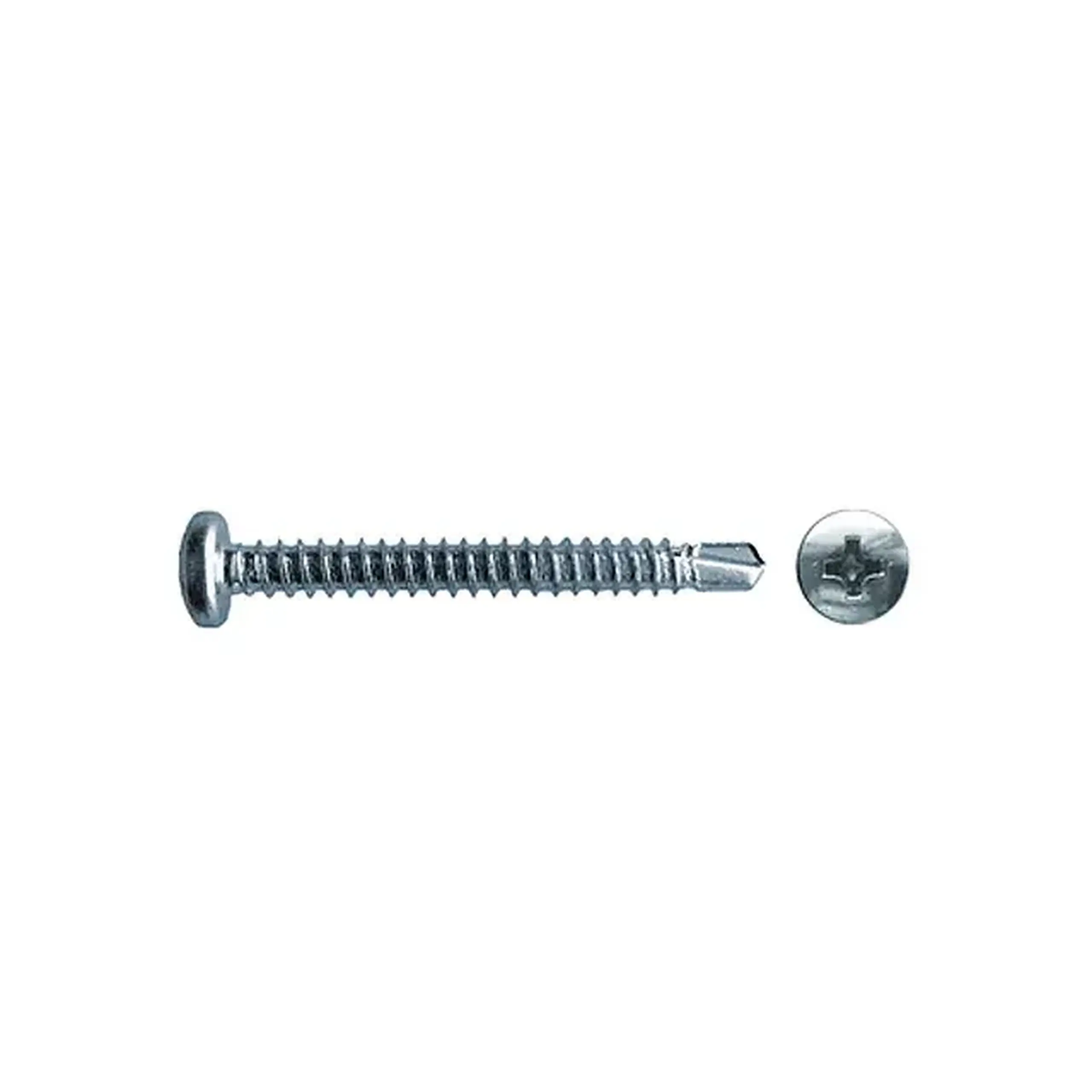 Șurub autoforant cu cap bombat 4.8 * 50 mm 1 buc. Lider - 25 buc. 32 mm