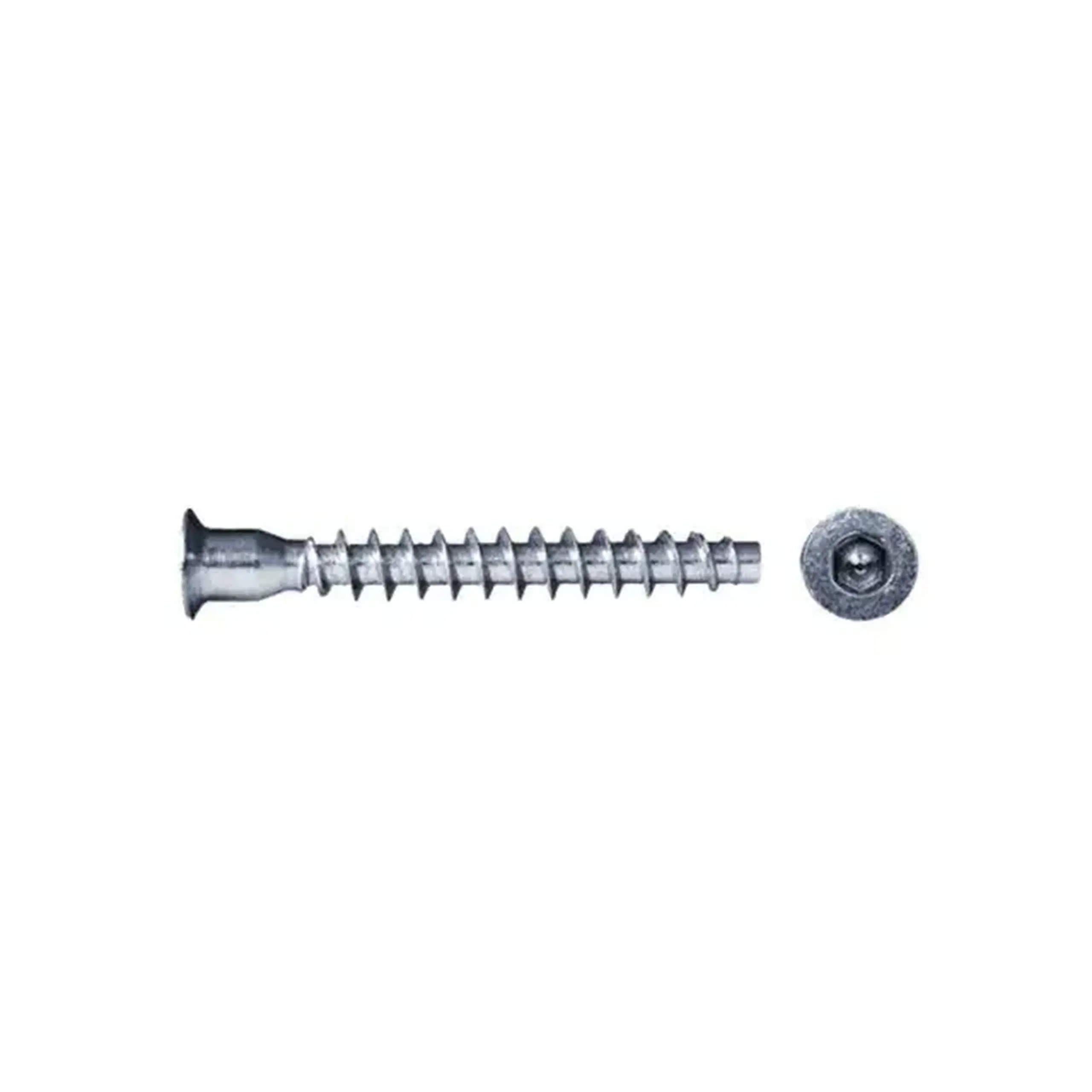 Șurub de cuplare cu cap înecat hexagonal 6.3 * 50 mm 25 buc. Lider