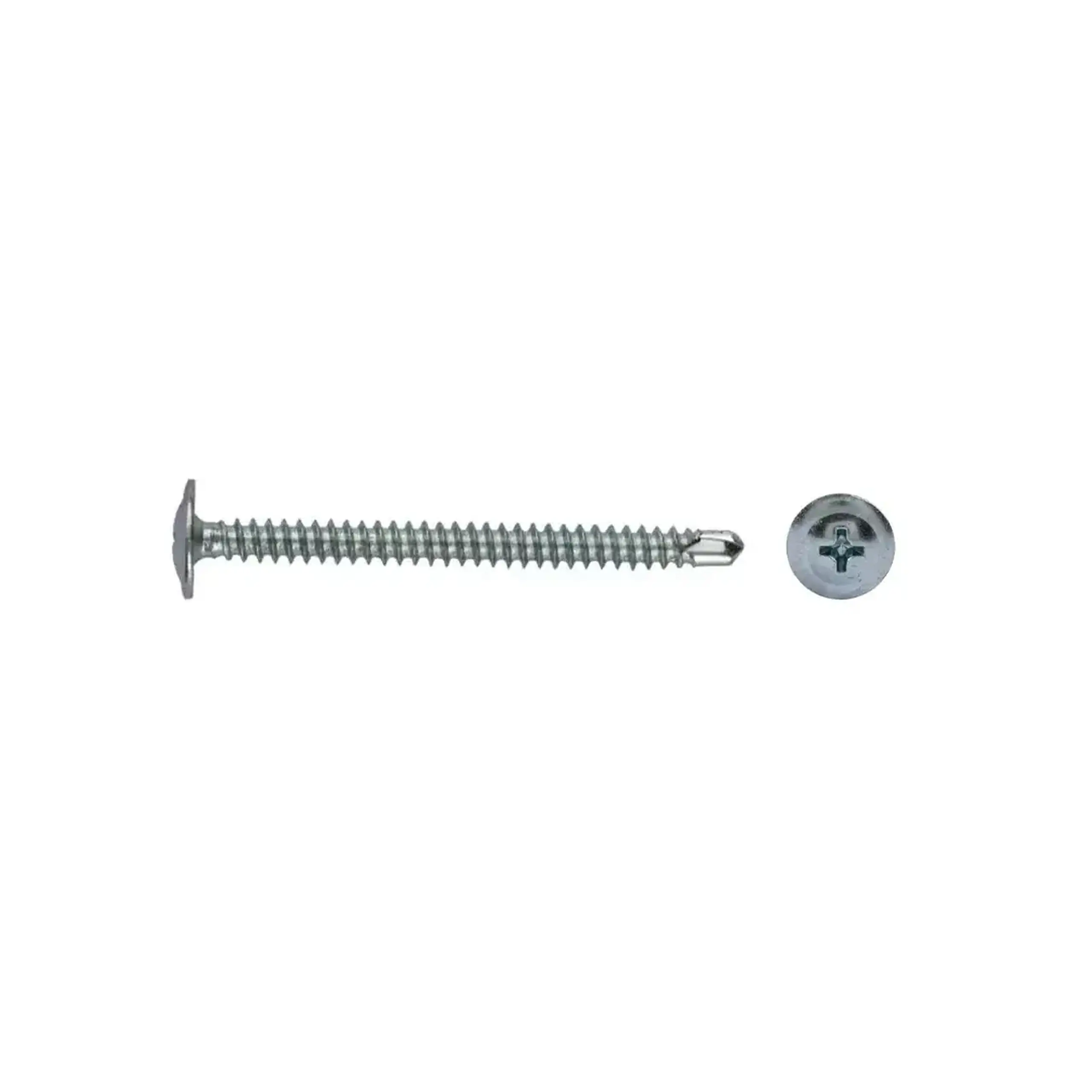 Șurub autoforant cu cap plat-șaibă 4.2 * 41 mm 25 buc. Lider - 400 buc. 41 mm