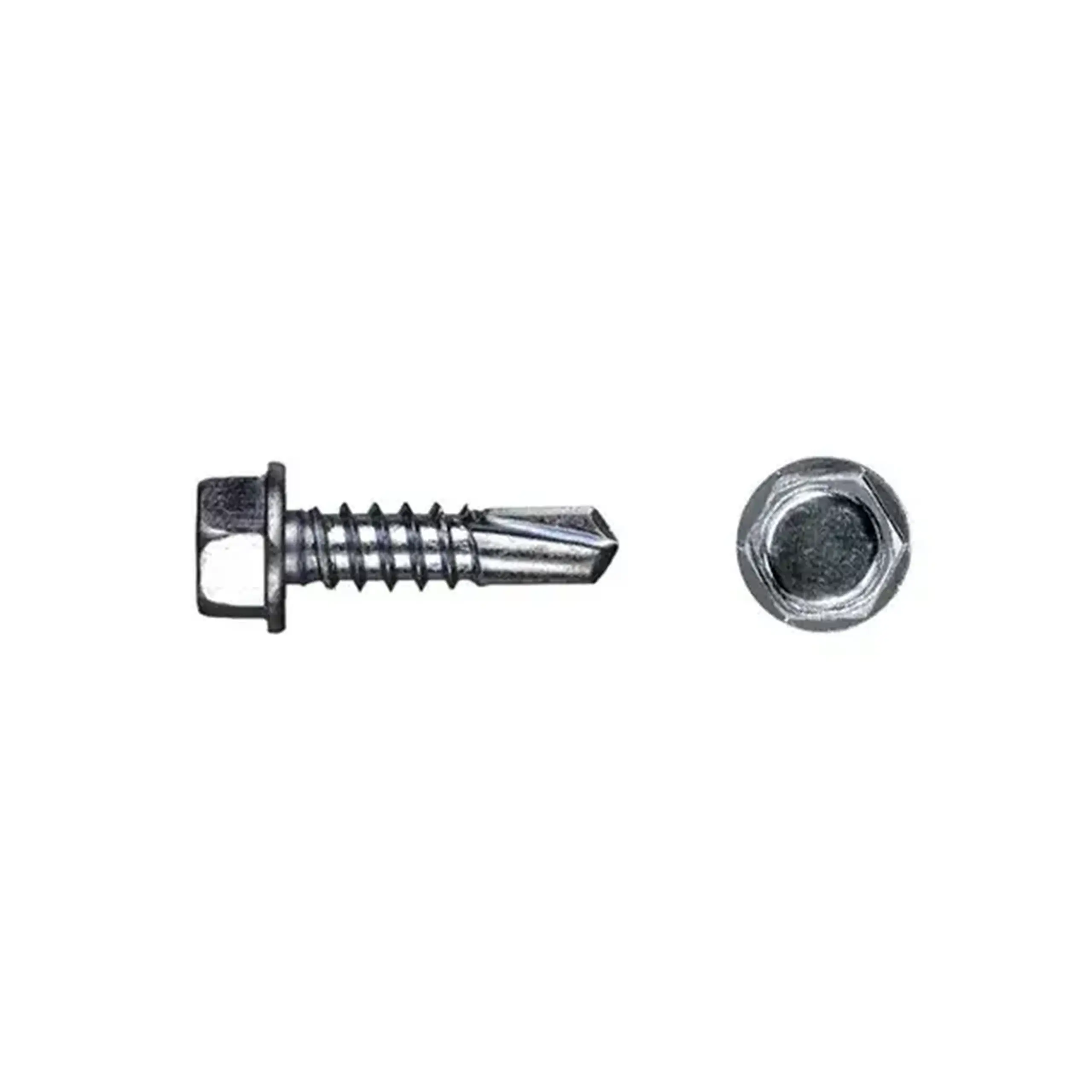 Șurub autoforant pentru acoperiș 6.3 * 25 mm 10 buc. Lider - Lungime 55 mm
