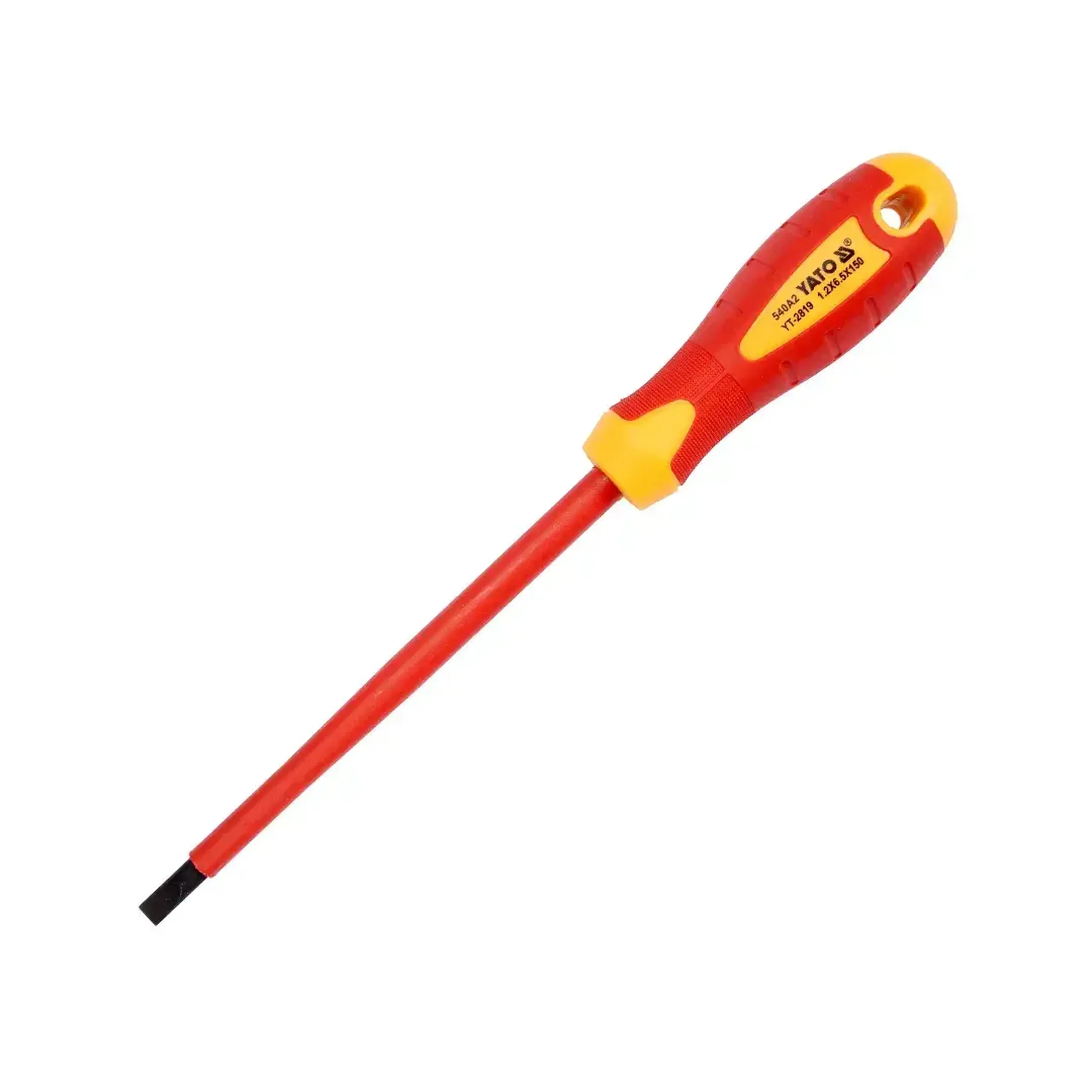 Șurubelniță dielectrică plată SL6.5 150 mm 1000 V Yato