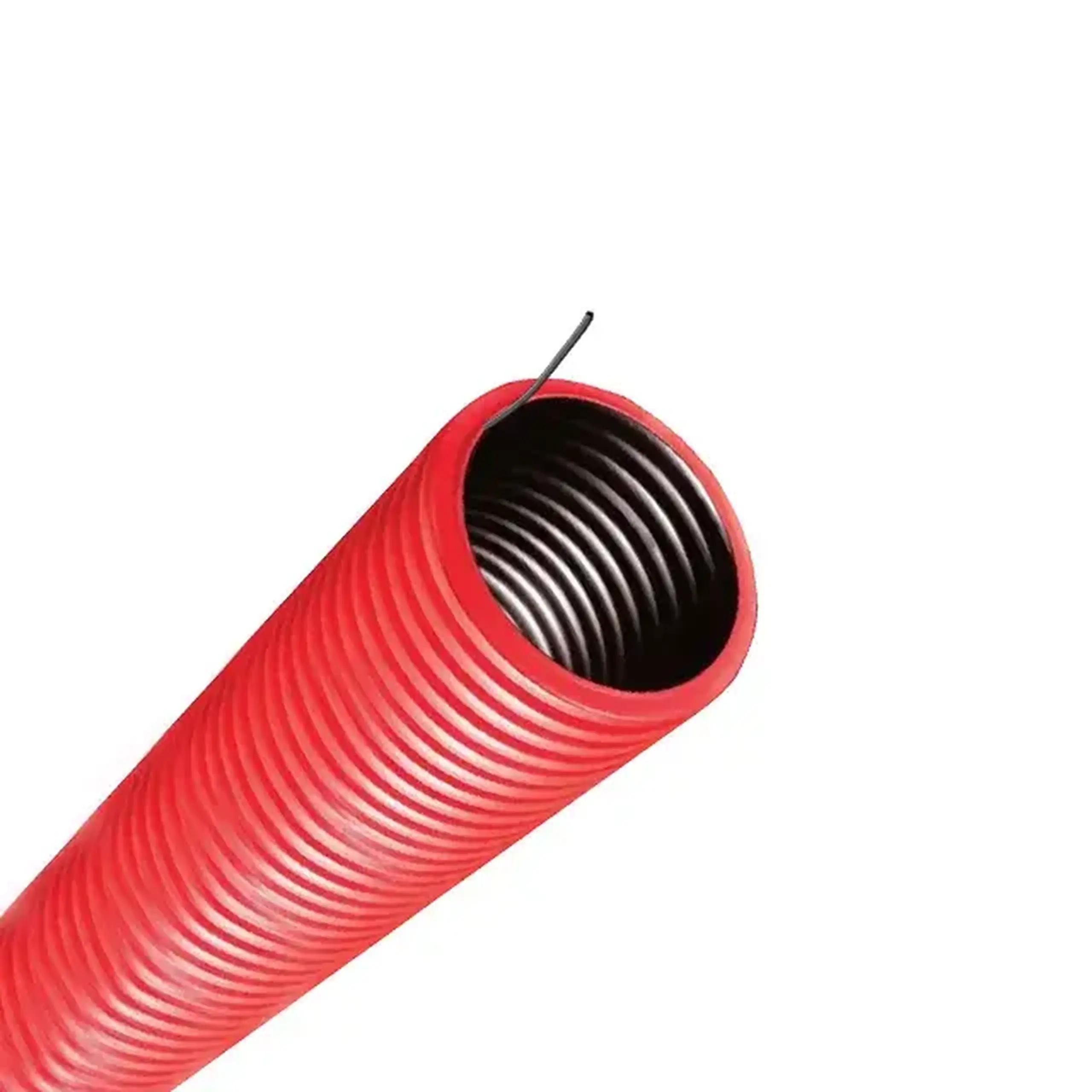 Tub gofrat 450N 110 mm Roșu