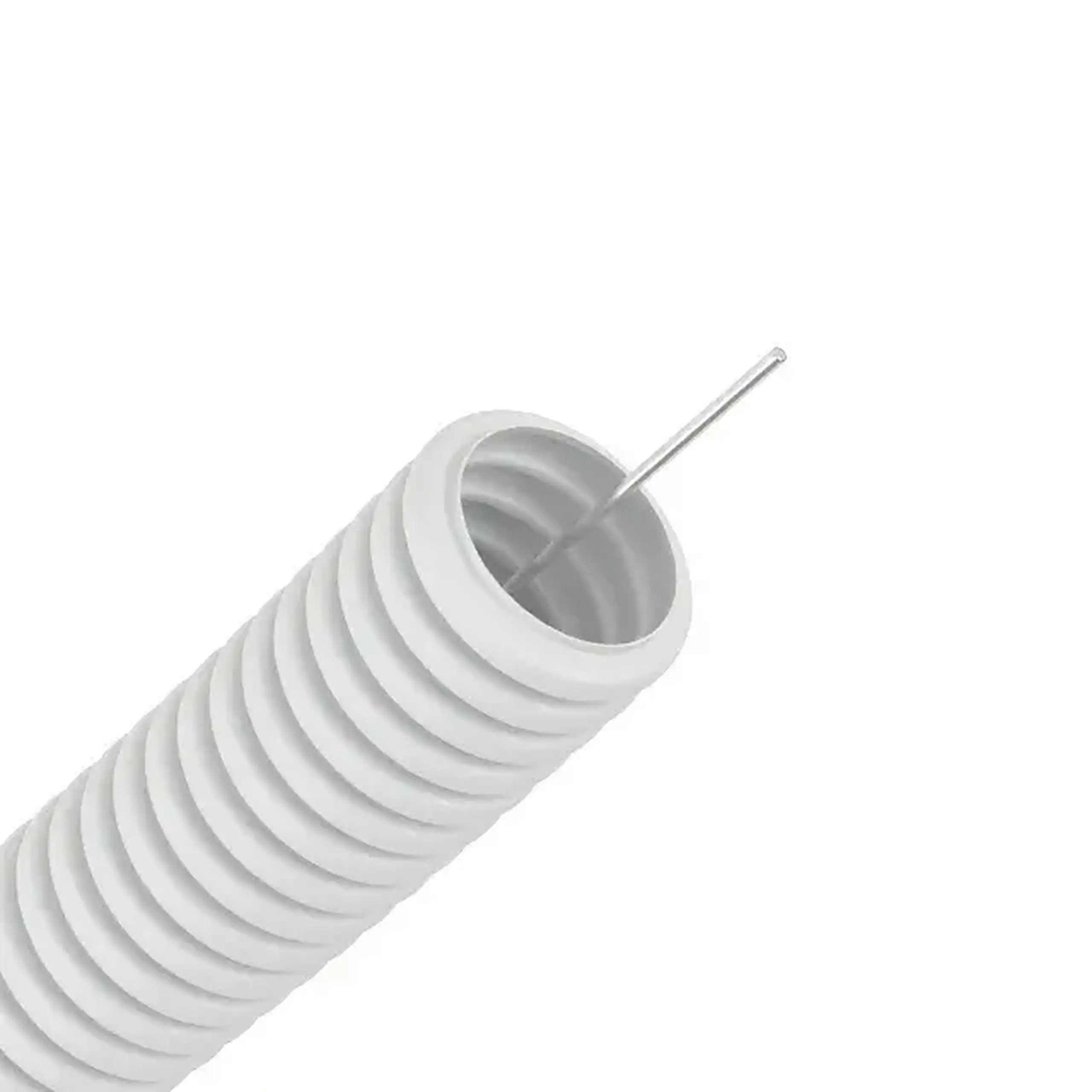 Tub gofrat 320N 16 mm Alb Scame - Dimensiuni (L x W x H x Ø) 16 mm