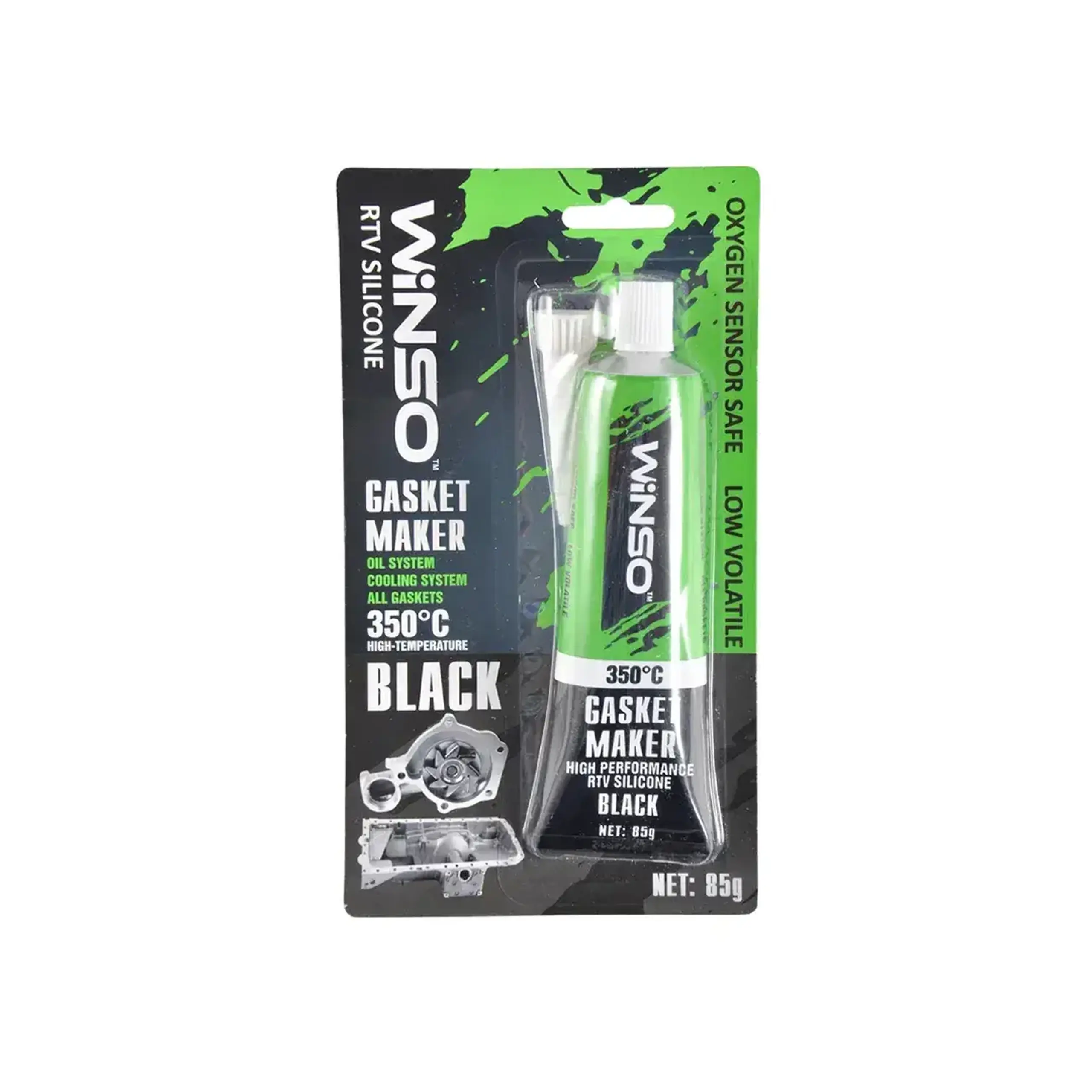 Etanșant pentru repararea garniturilor WINSO 310300 Negru 85 g