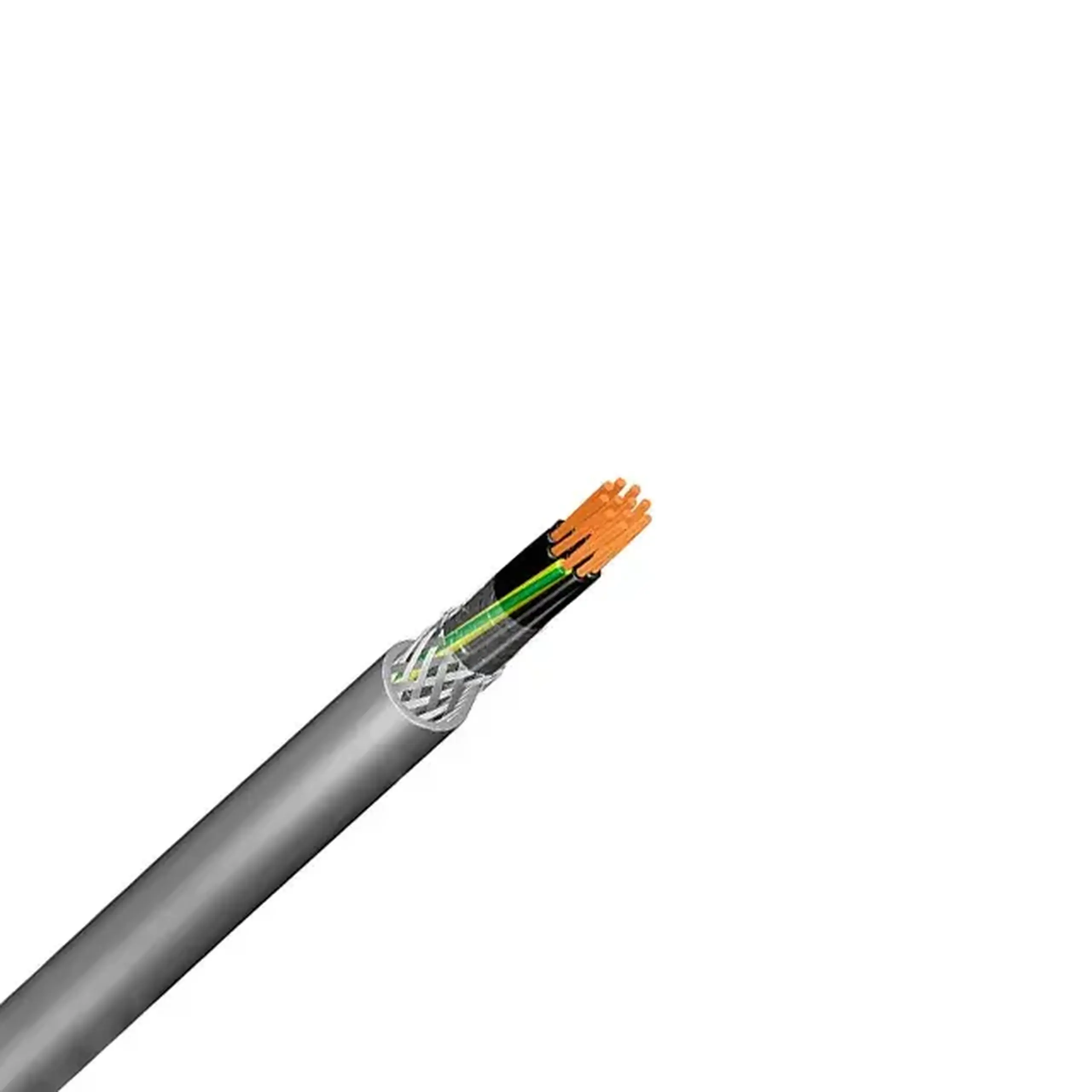 Cablu ecranat YSLYCY-OZ 2 * 0.5 mm² negru cupru