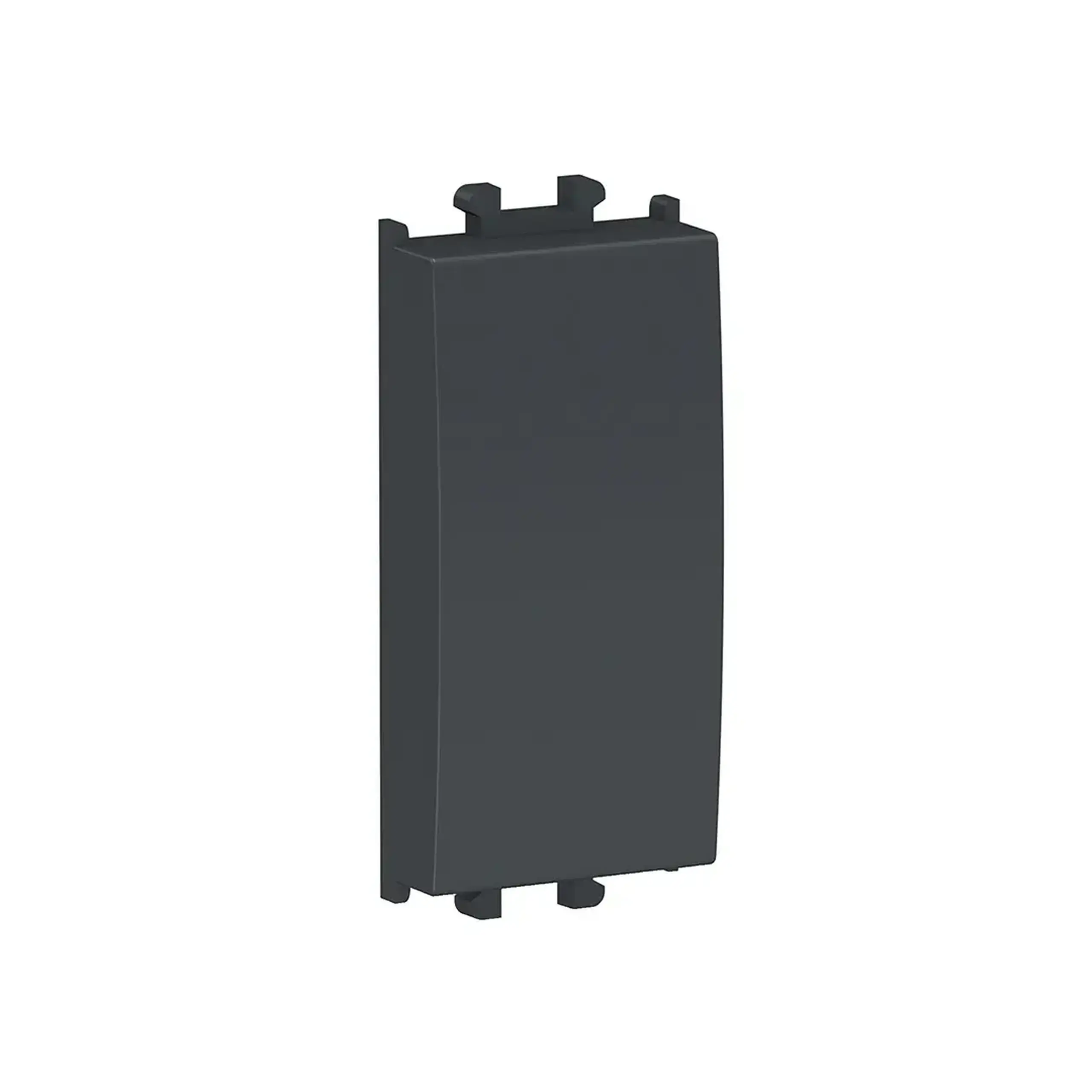 Obturator easy Styl negru 1 modul Schneider-Electric