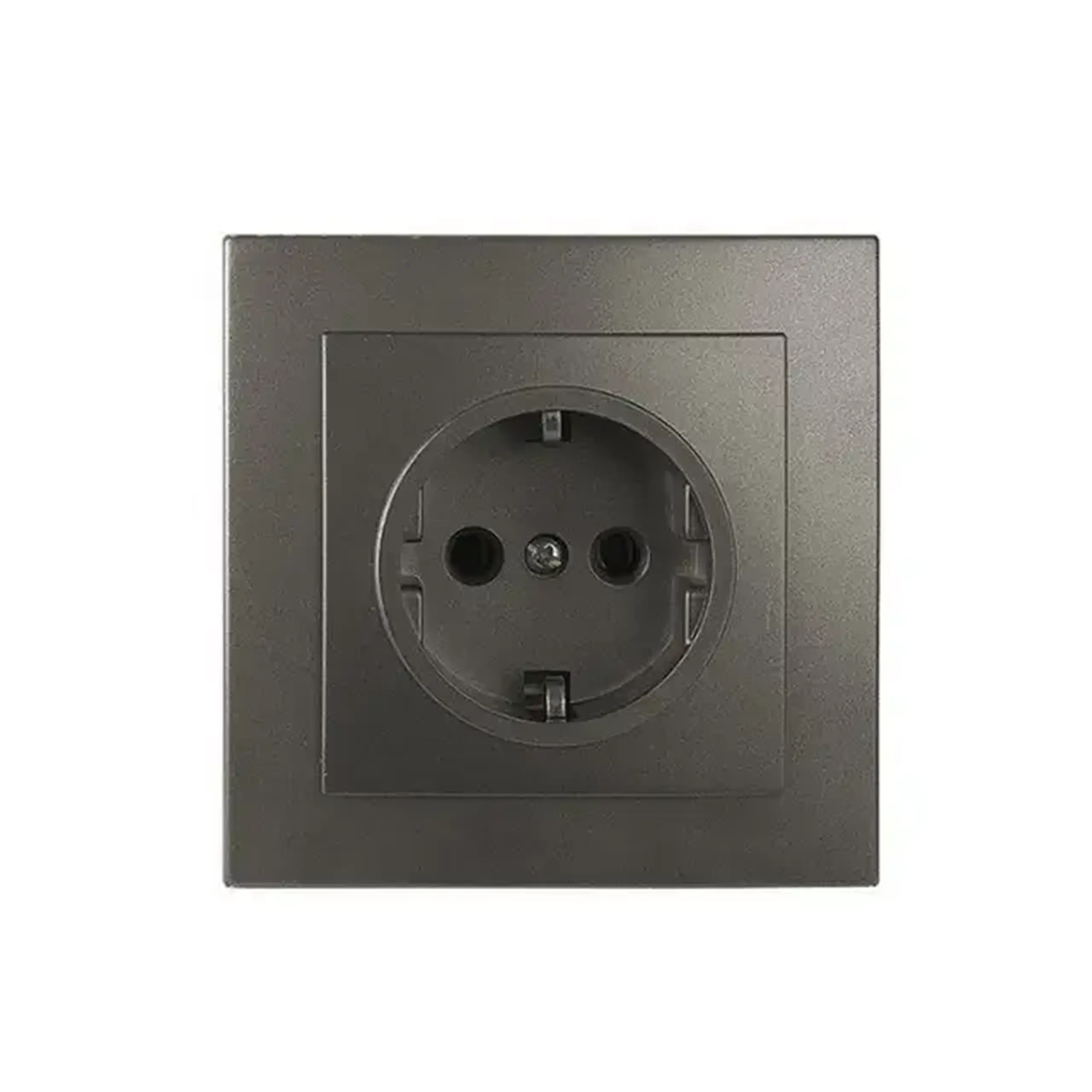 Priză unitară euro rosa 16 A 220 - 240 V grafit Elmos - Culoare Grafit