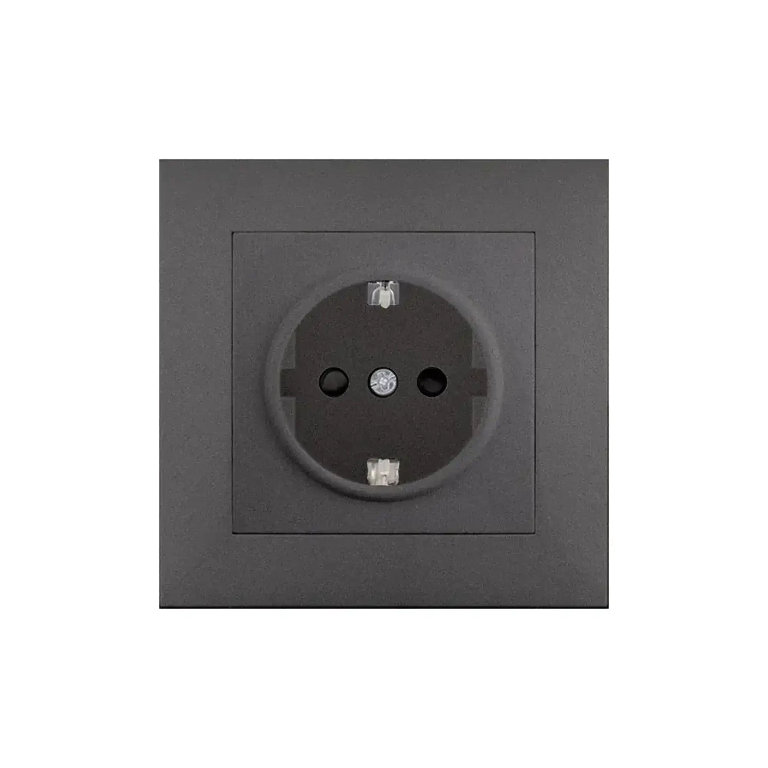 Priză unitară euro rosa 16 A 220 - 240 V grafit Elmos - Culoare Antracit