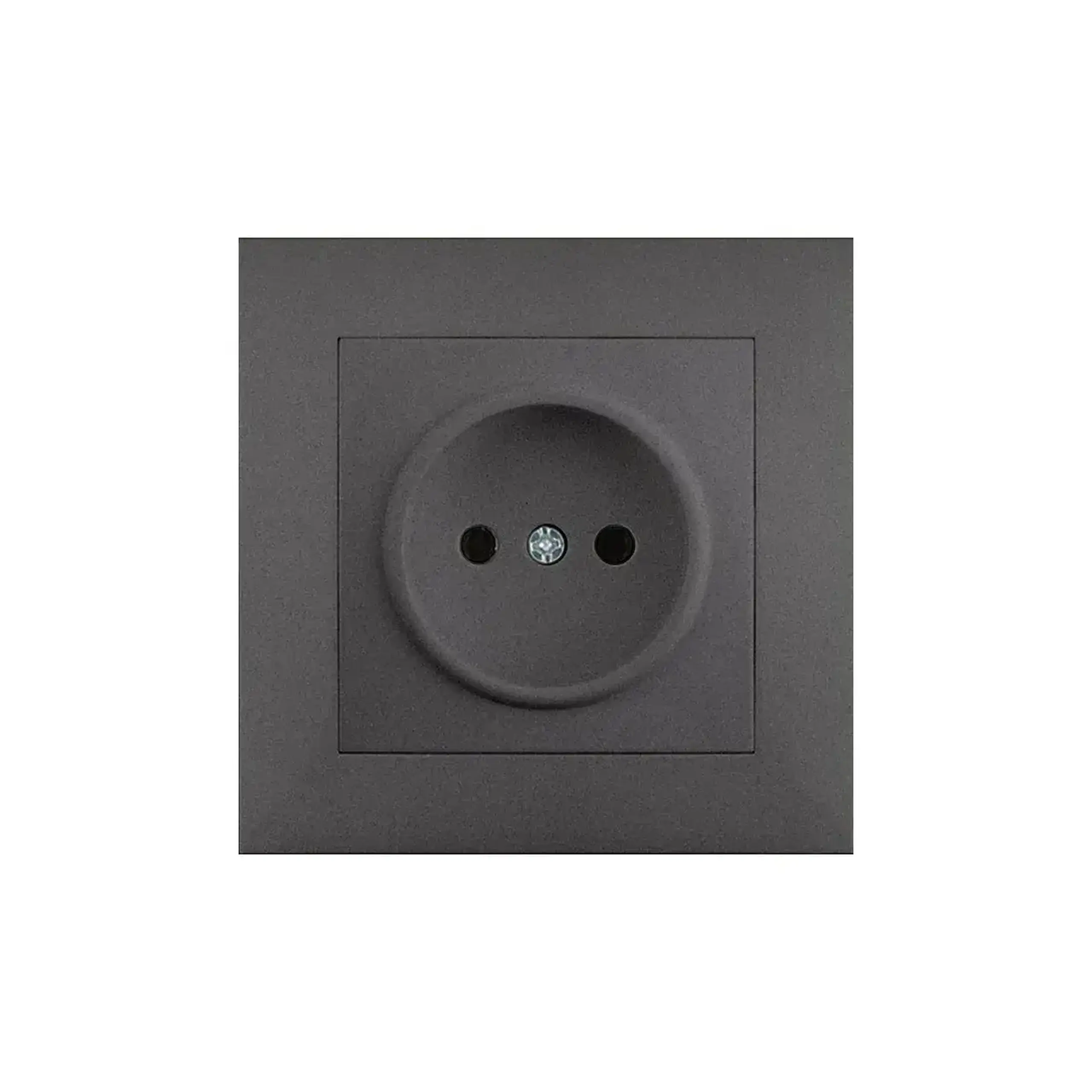 Priză unitară rosa 16 A 220 - 240 V alb Elmos - Culoare Antracit
