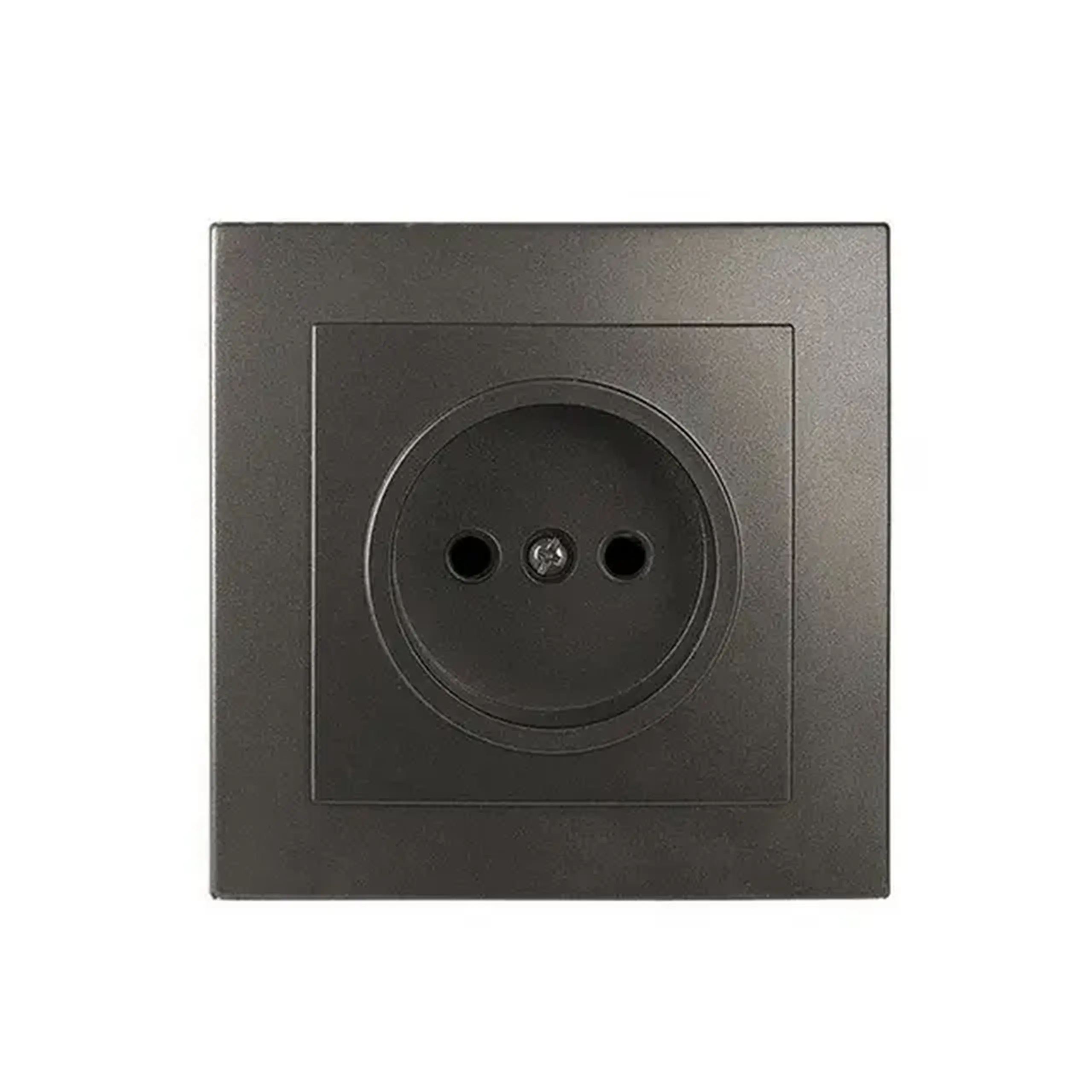 Priză unitară rosa 16 A 220 - 240 V alb Elmos - Culoare Grafit