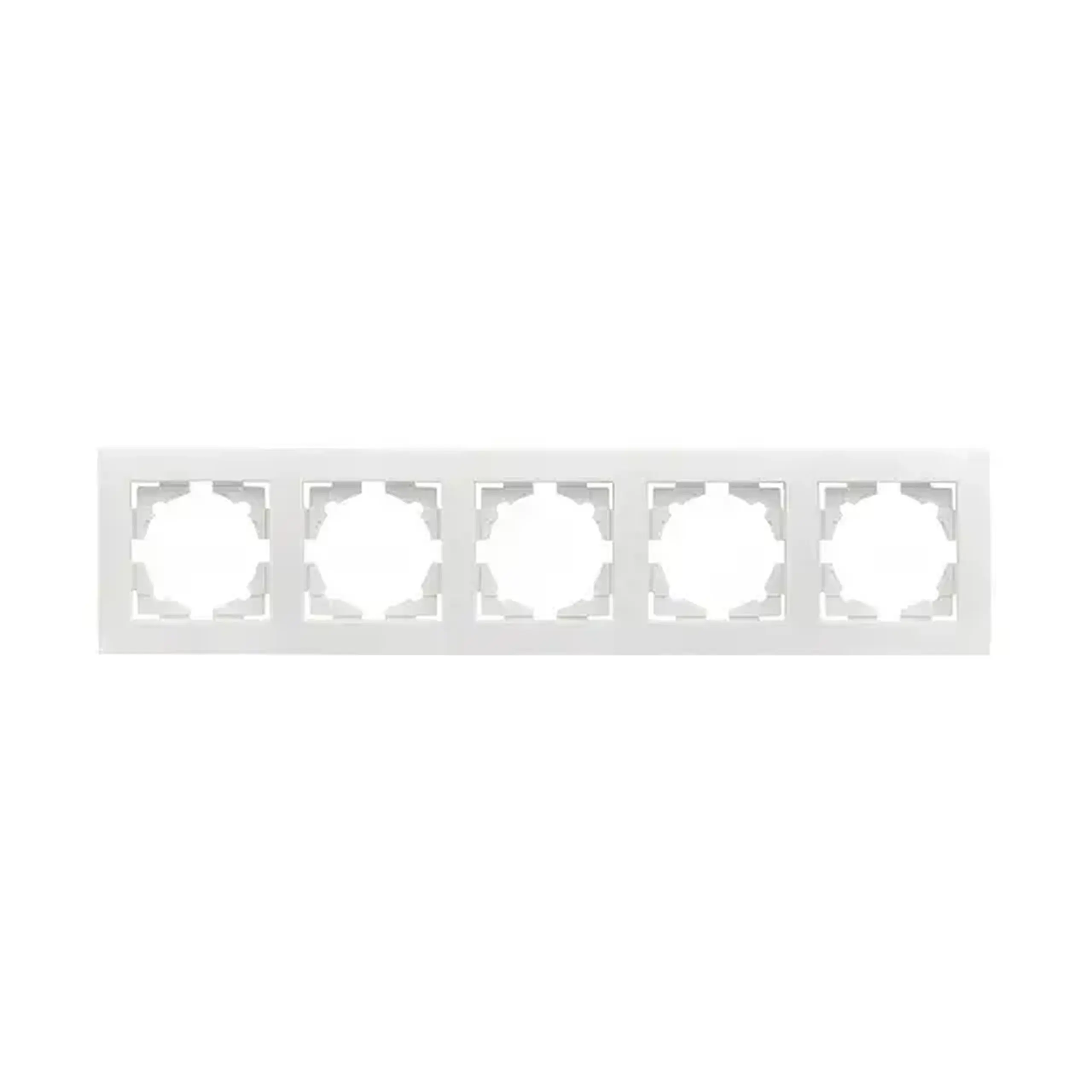 Ramă cu 2 locuri alb verticală / Orizontală Elmos - Dimensiuni (L x W x H x Ø) 350 x 80 mm