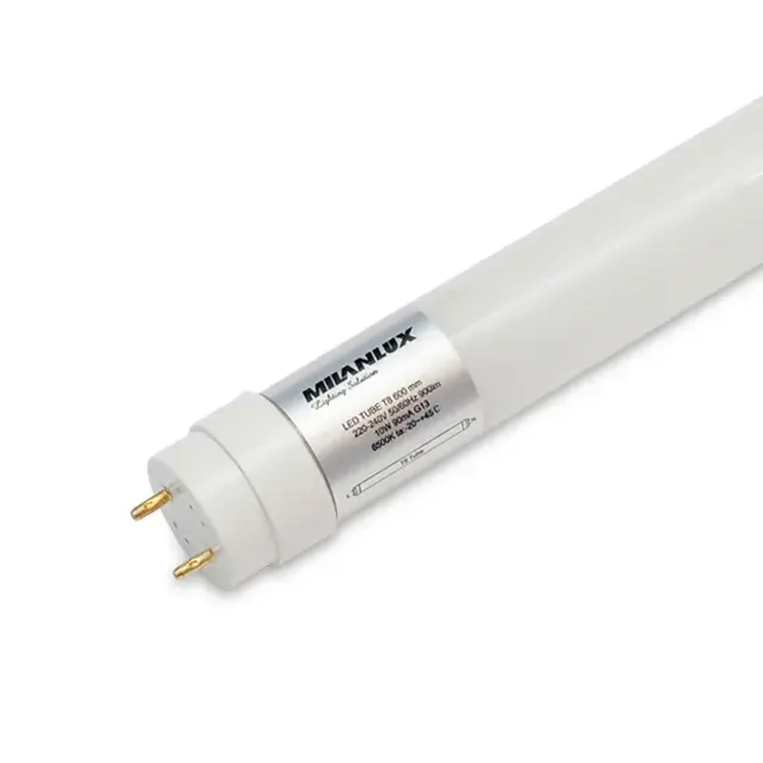 Tub LED 10 W G13 4000 K 220 - 240 V 600 x 30 mm T8 Milanlux - 4000 K (K) 1820 lm (lm)