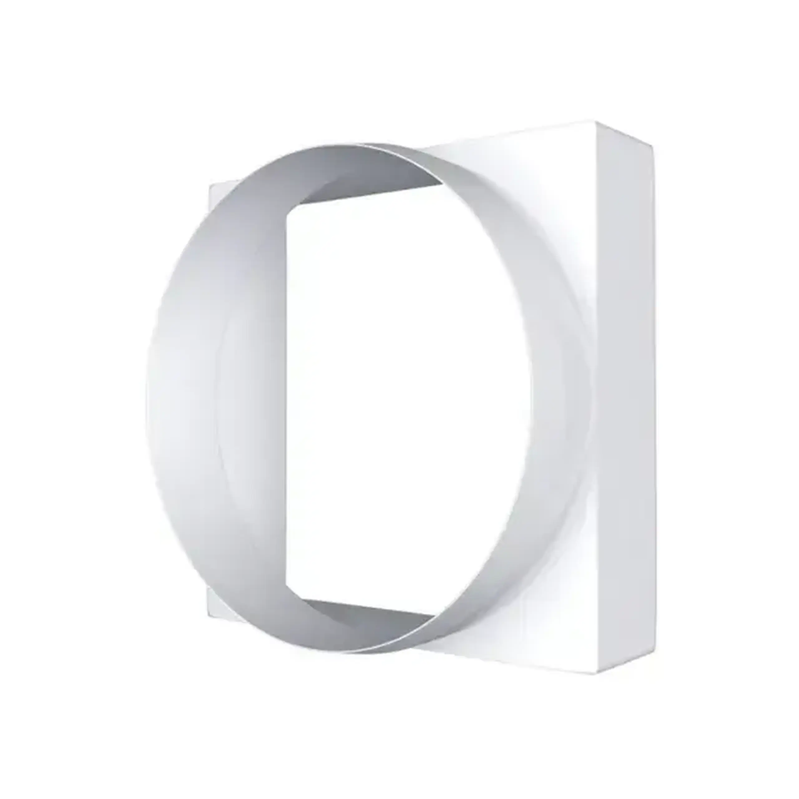 Adaptor pentru aeroduct Era EH10100 100 x 100 x 100 mm plastic alb