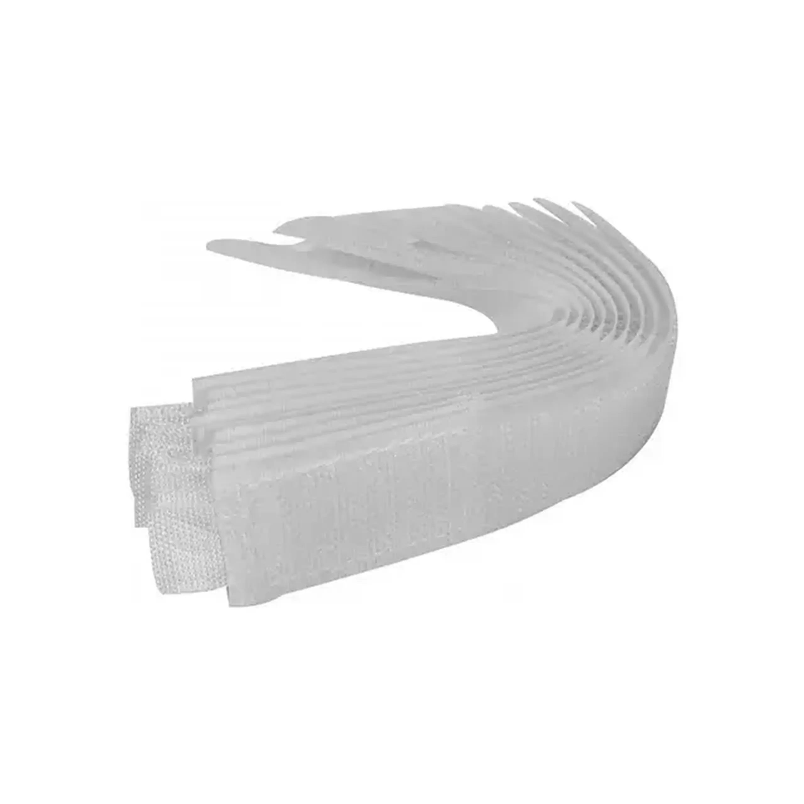 Benzi velcro VOR73840 150 x 25 mm 10 buc. Alb Nailon Vorel