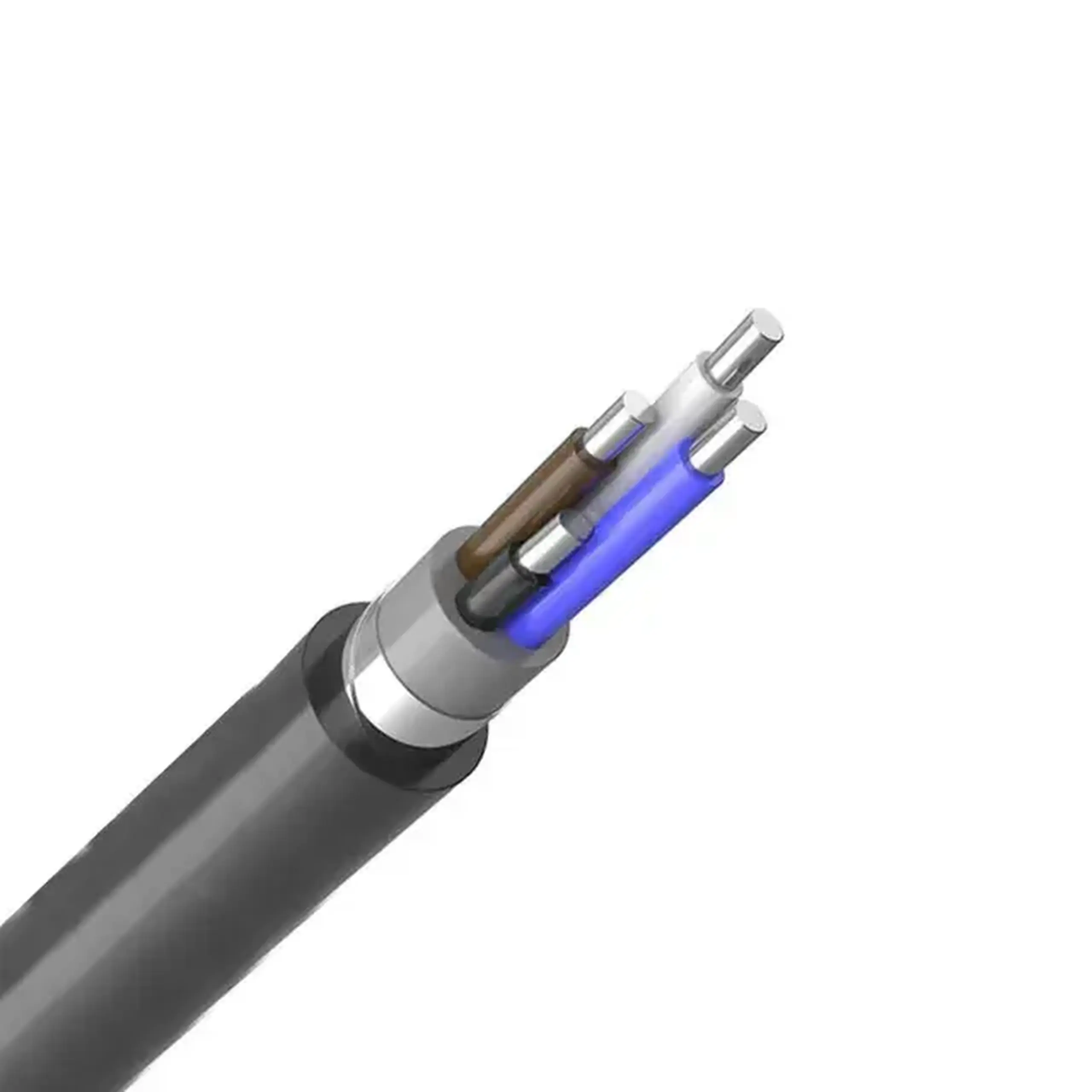Cablu bronat APVBbSv-1 4 * 16 mm² Aluminiu