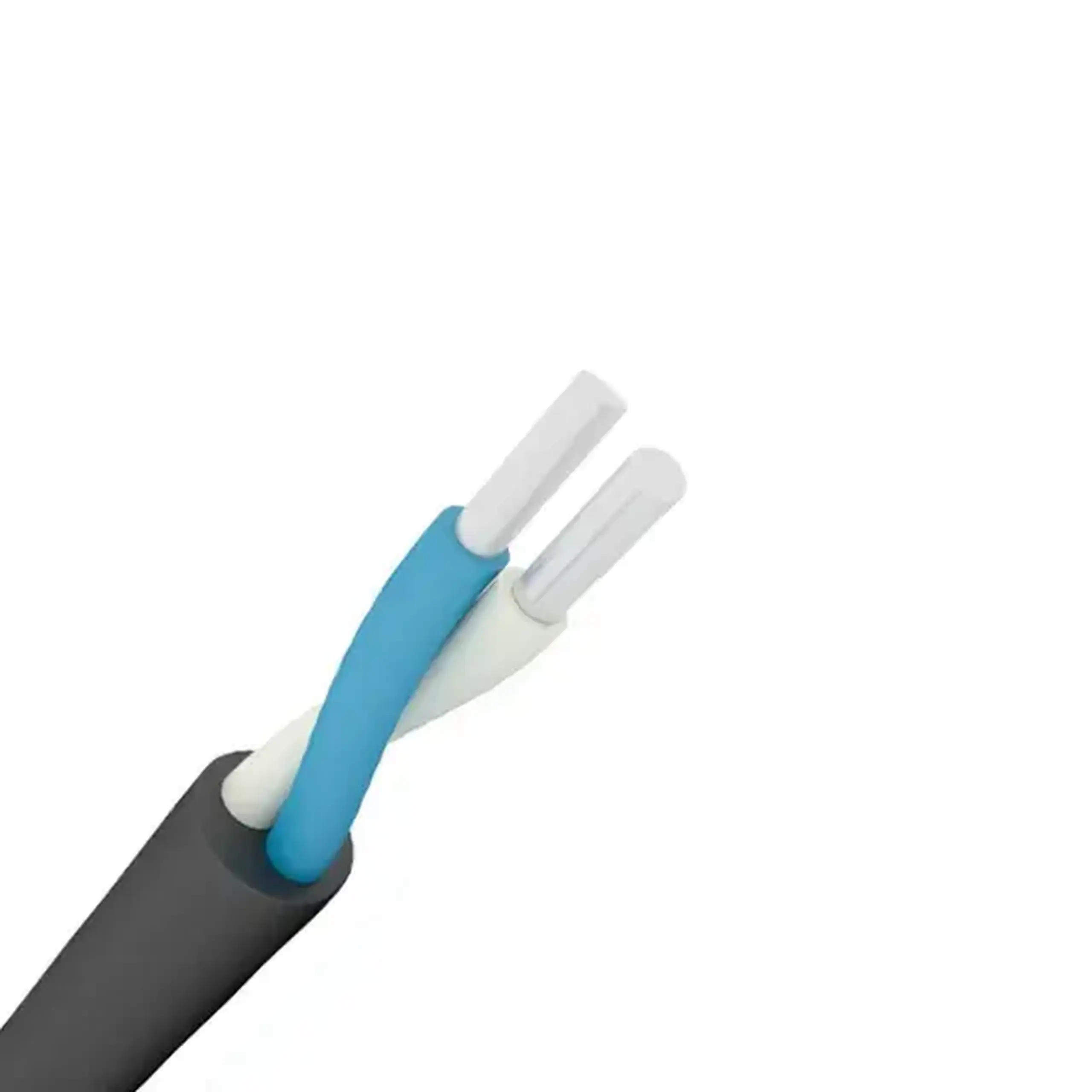 Cablu АВВГ 2 * 2.5 mm² alb/Negru aluminiu