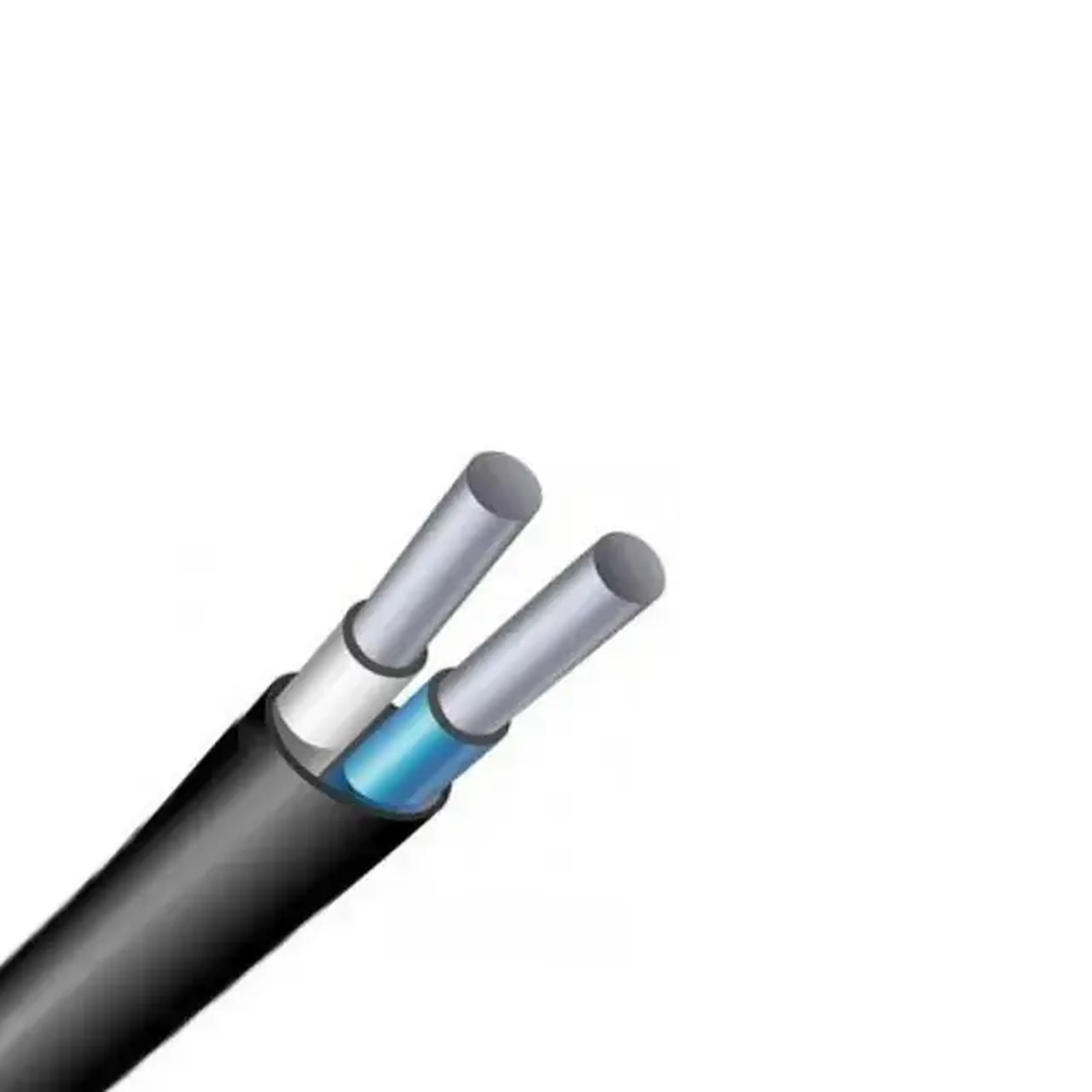 Cablu АВВГ 2 x 6 mm² 2 * 6 mm² Negru Aluminiu