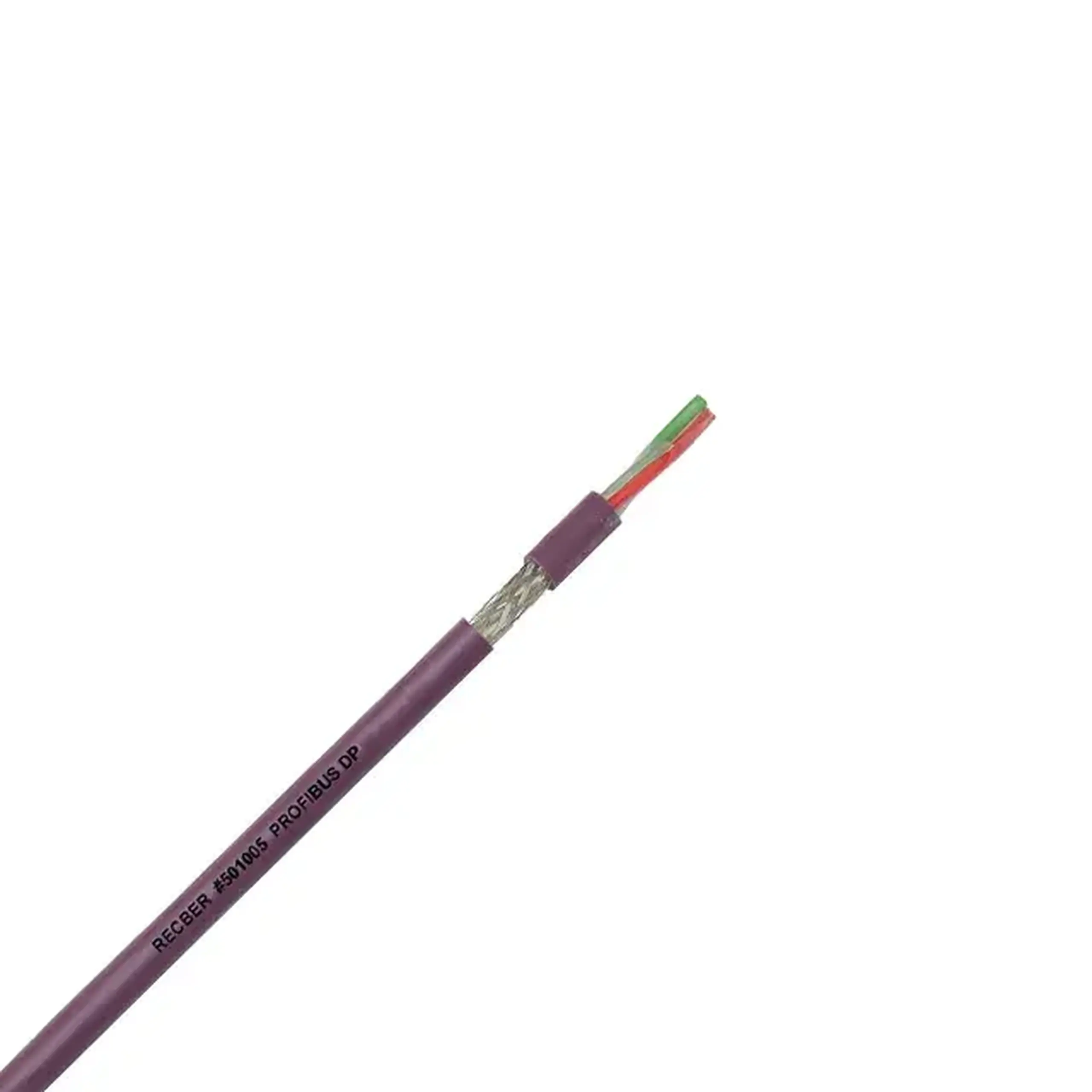 Cablu ecranat Profibus DP 2 * 0.64 mm² violet cupru