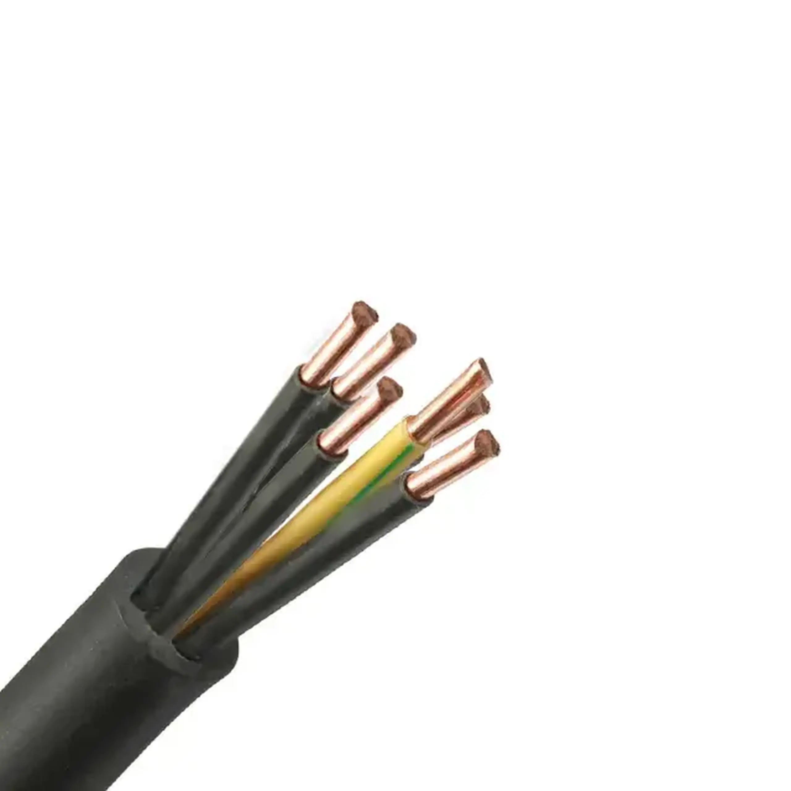 Cablu KVVG 7 * 2.5 mm² negru cupru