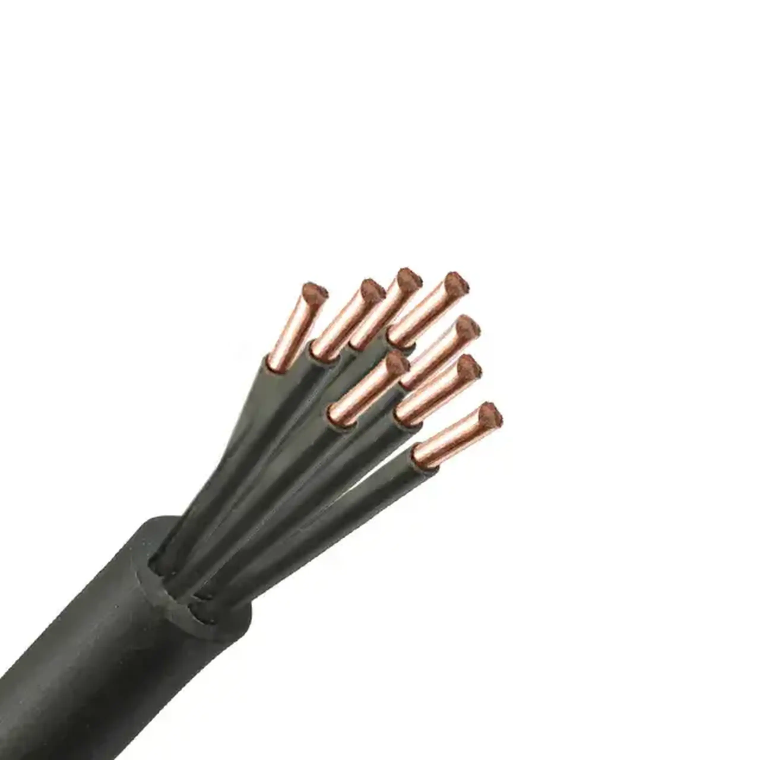 Cablu KVVGng 10 * 1.0 mm² negru cupru