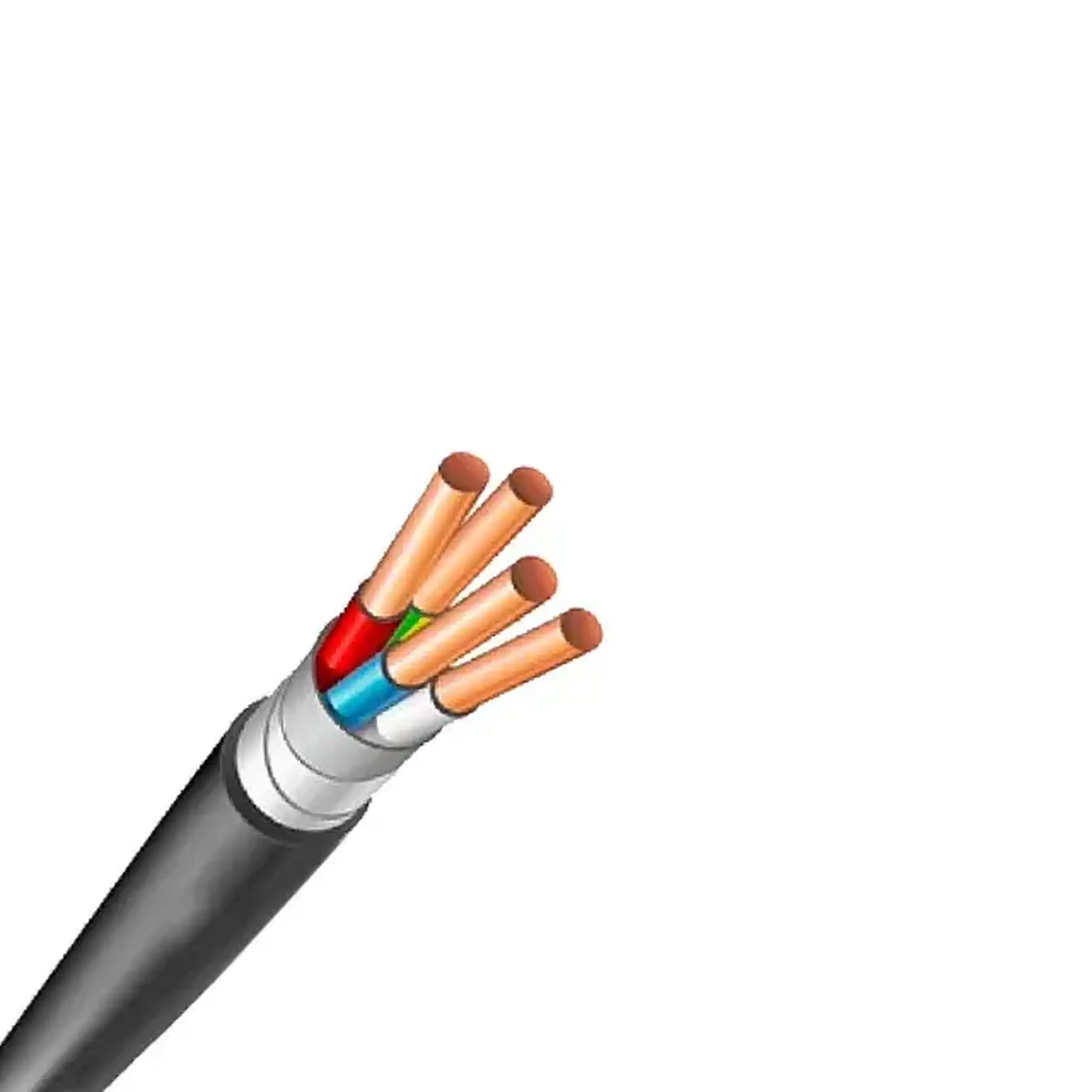 Cablu KVVGng 5 * 1.5 mm² negru cupru