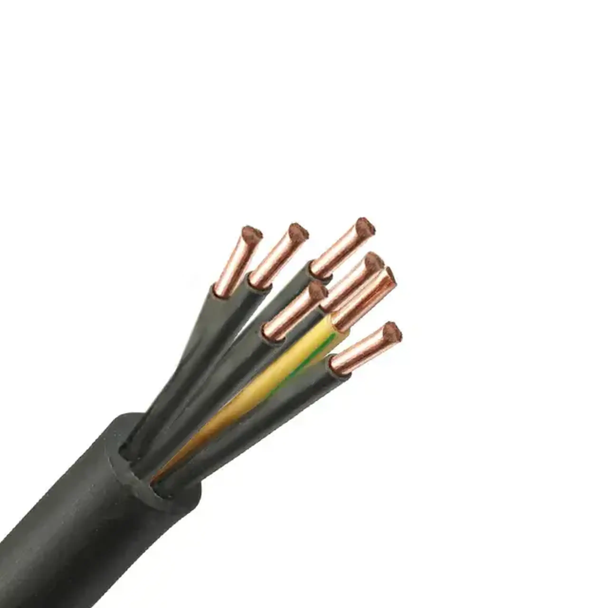 Cablu KVVGng 7 * 1.0 mm² negru cupru