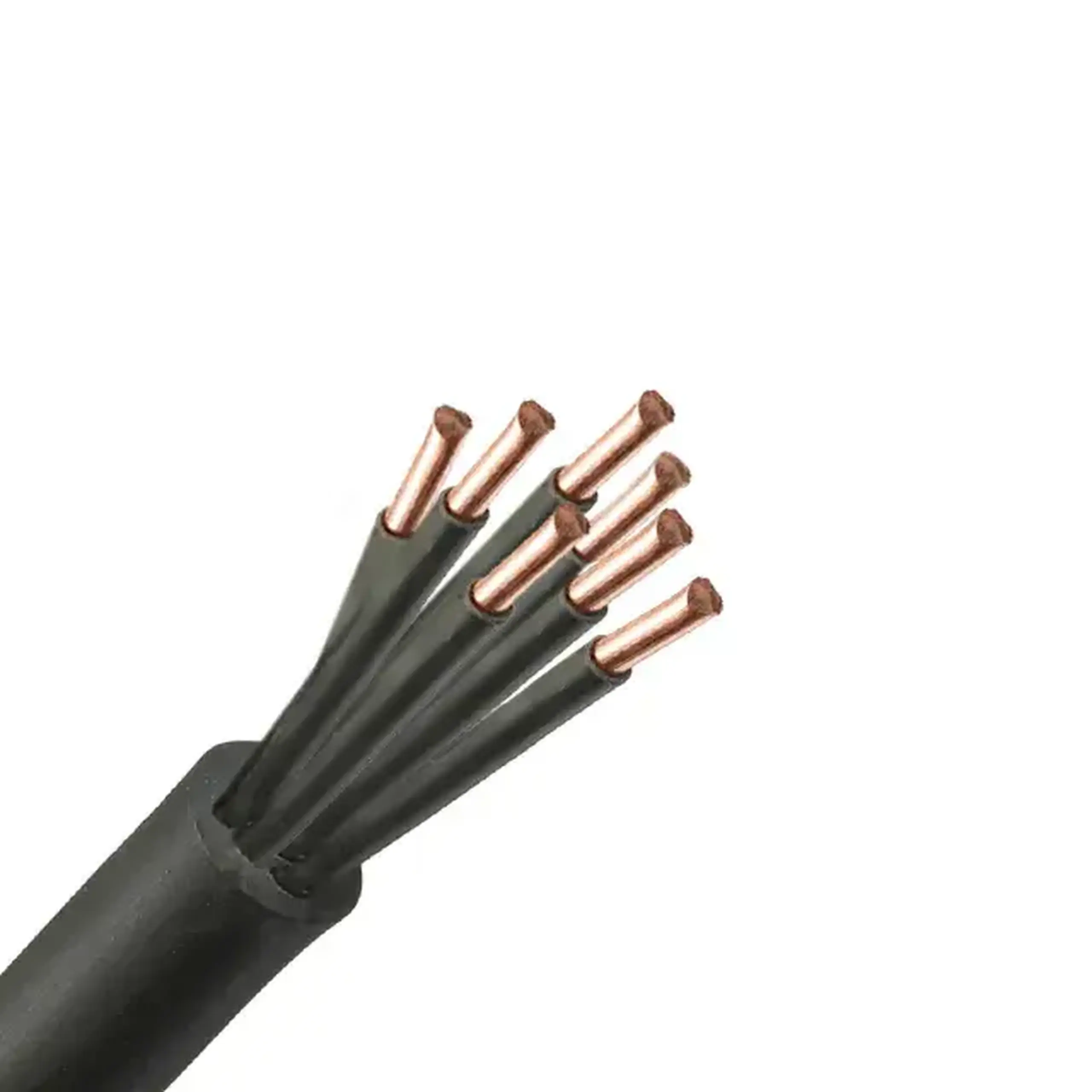 Cablu KVVGng 7 * 2.5 mm² negru cupru
