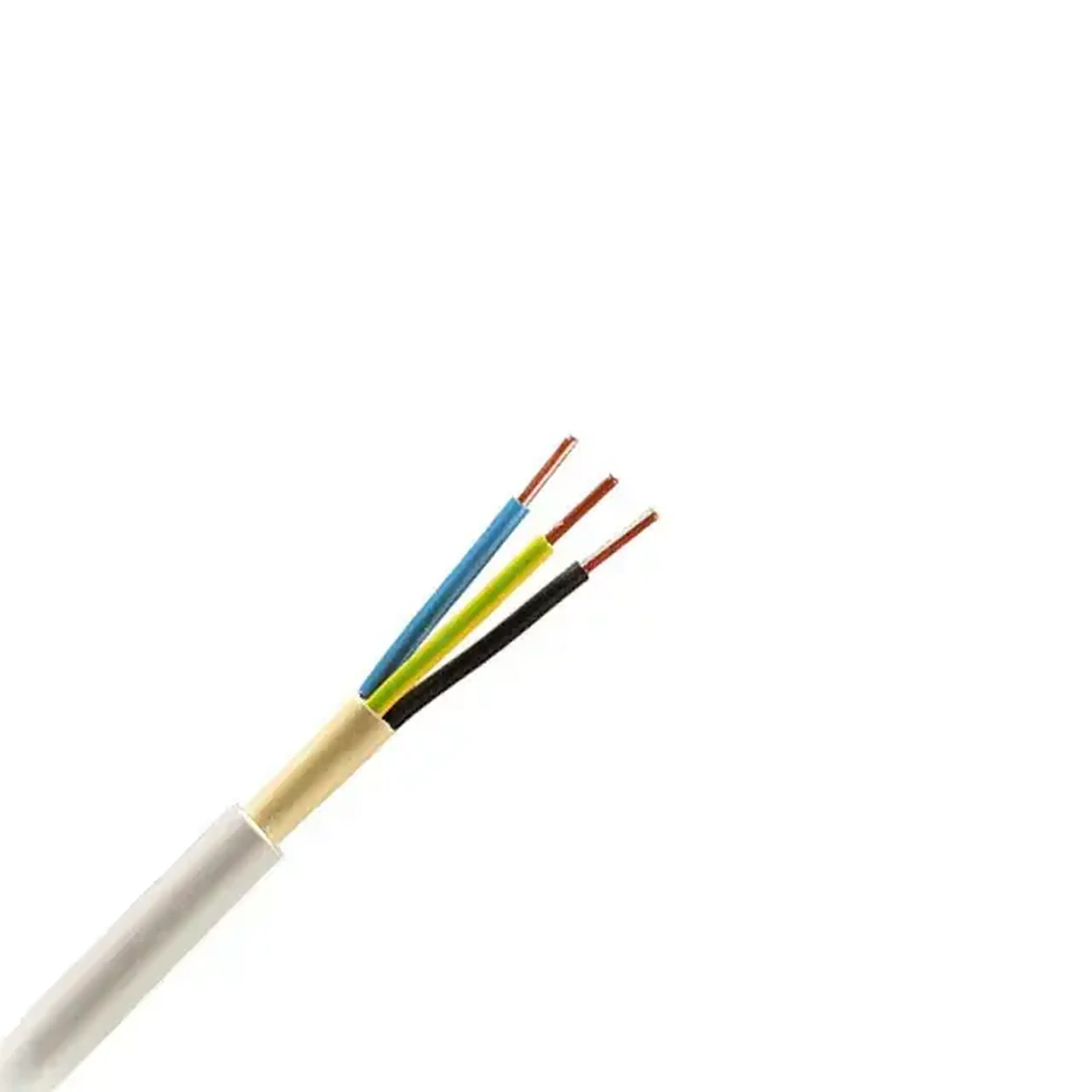 Cablu NYM 3 * 2.5 mm² Alb Cupru