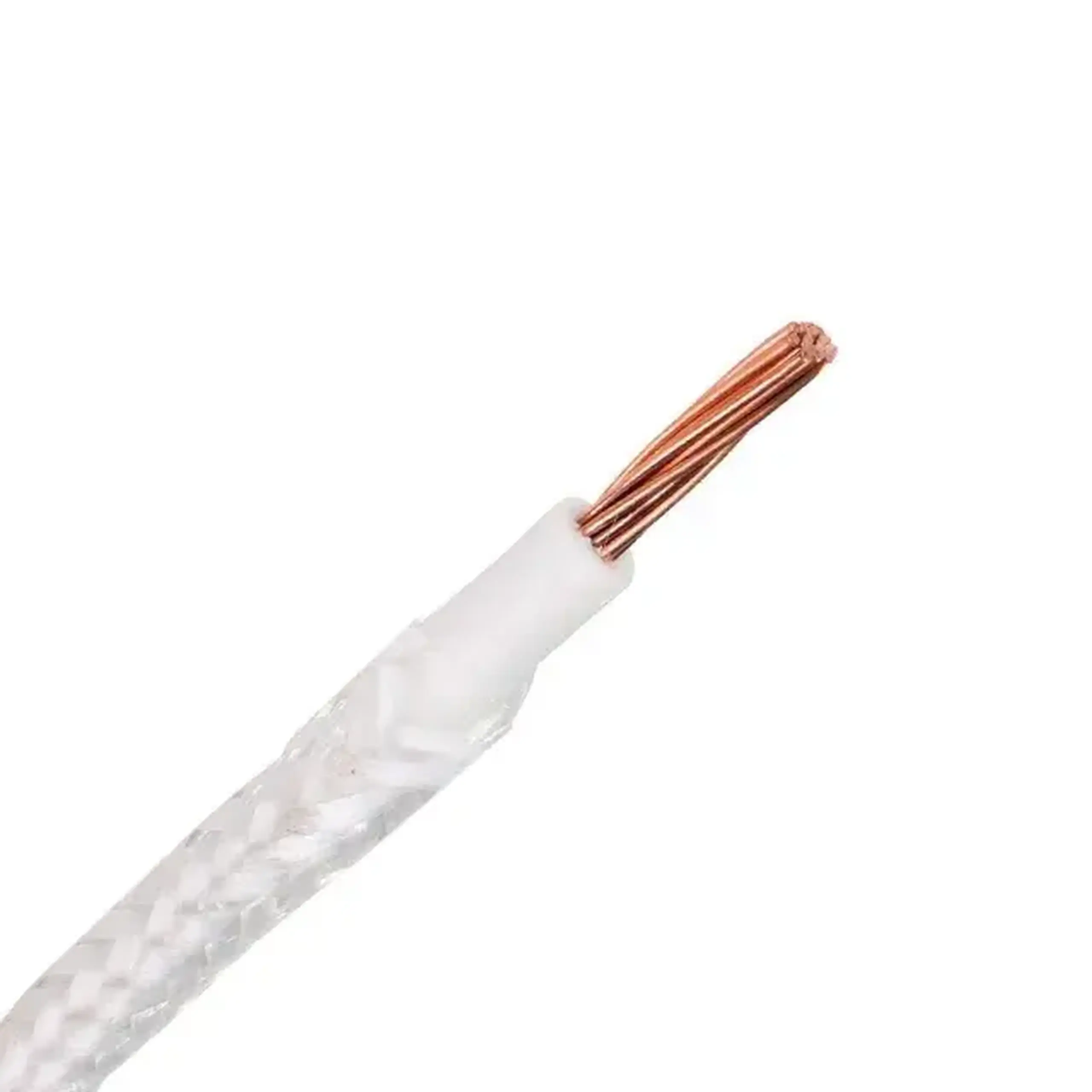 Cablu rezistent la temperatură SiF/GL 1 * 1.0 mm² Alb