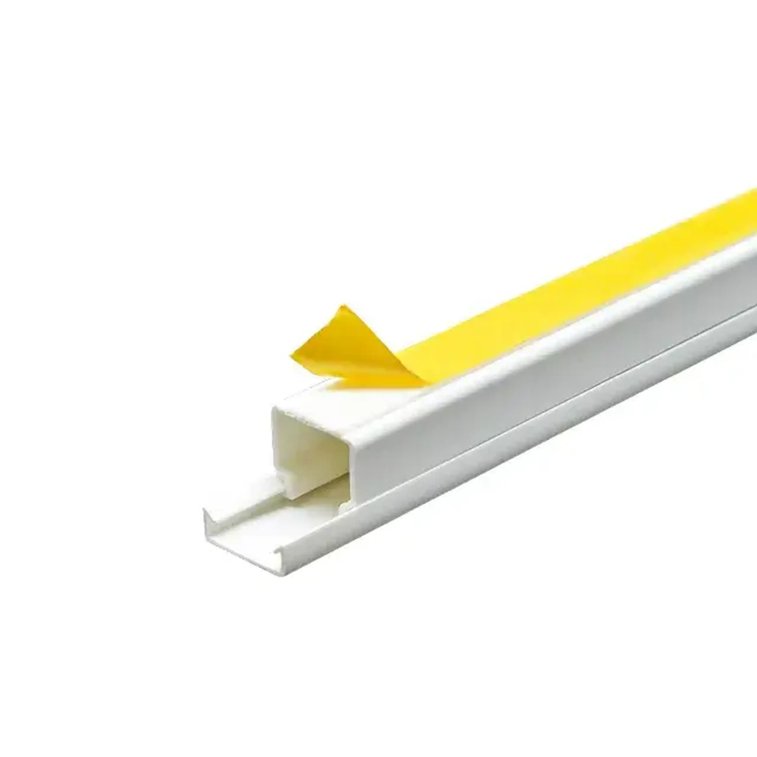 Canal cablu cu capac 941133 2000 x 12 x 12 mm PVC Alb