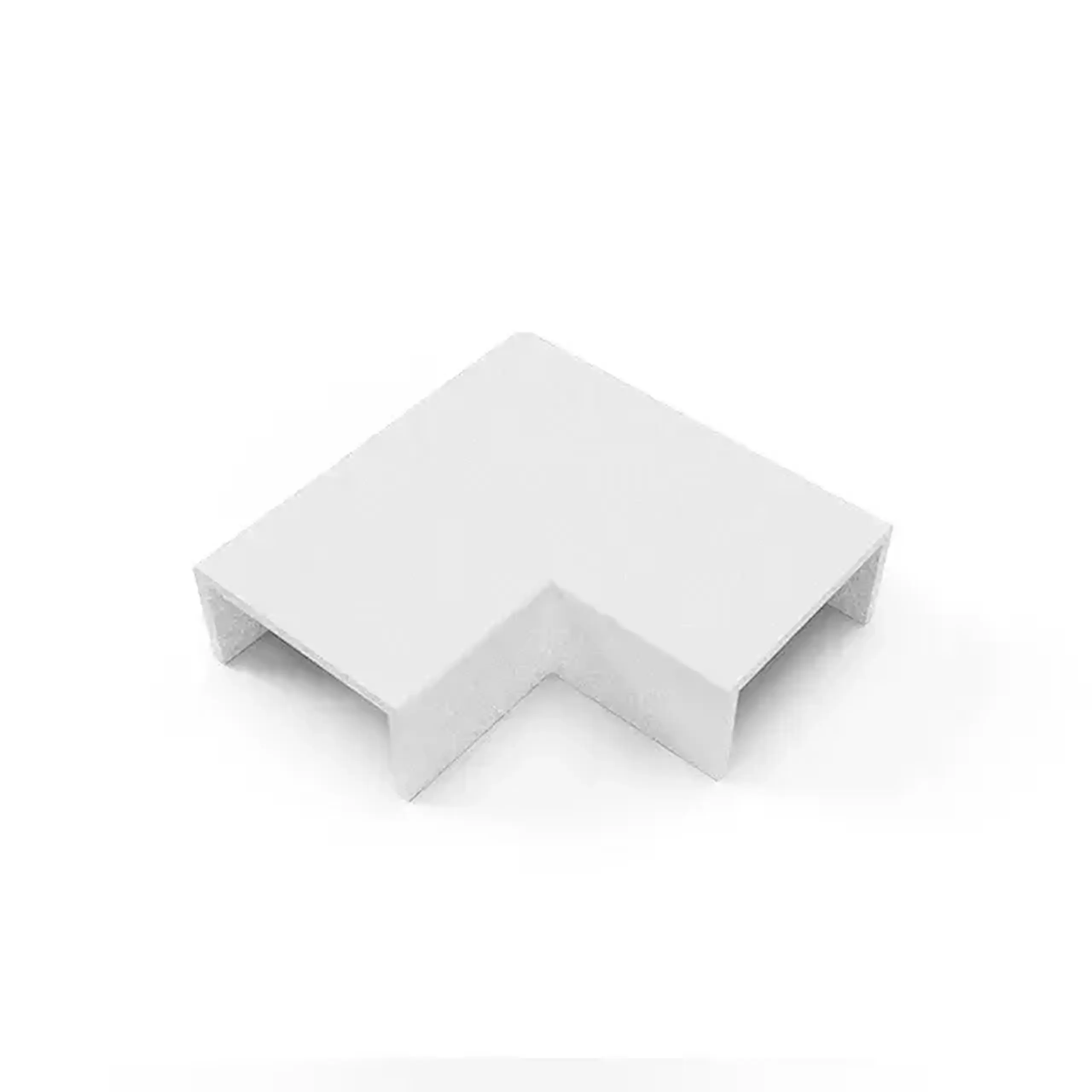 Conector colț la 90° 93092 25 x 16 mm Conector 90' Plastic