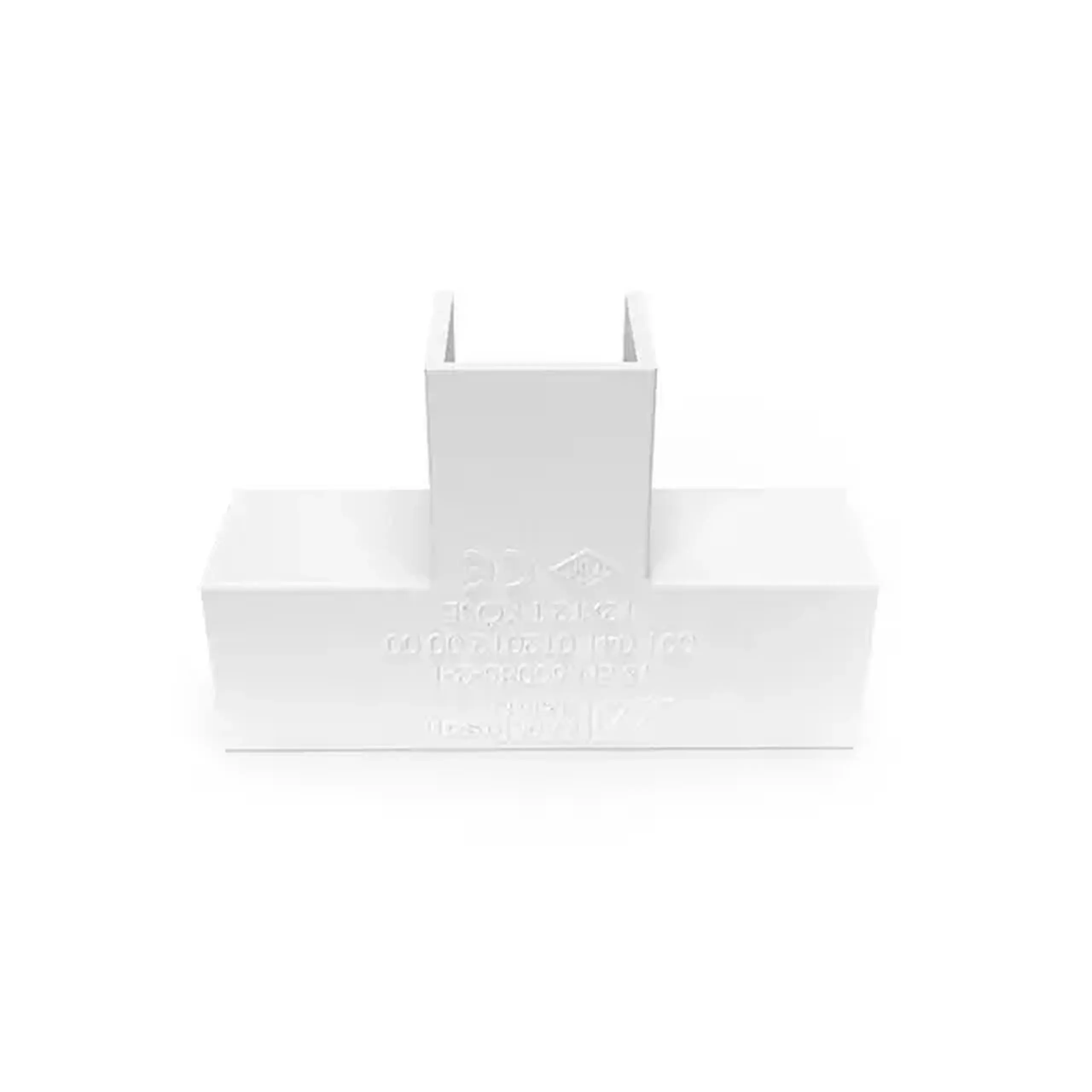 Conector cablu canal 93036 12 x 12 mm T plastic