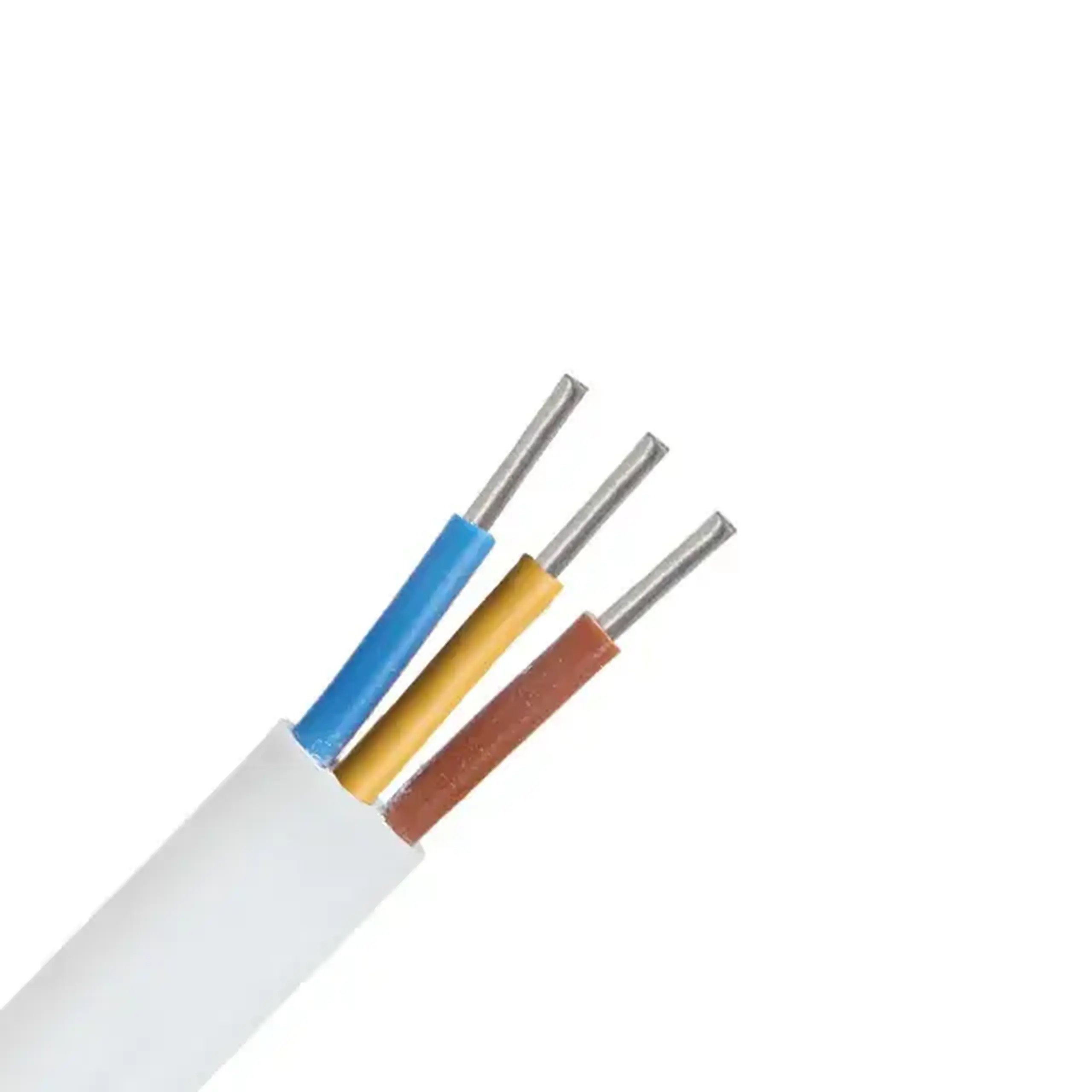 Fir electric APUNP 3 * 4 mm² Alb Aluminiu