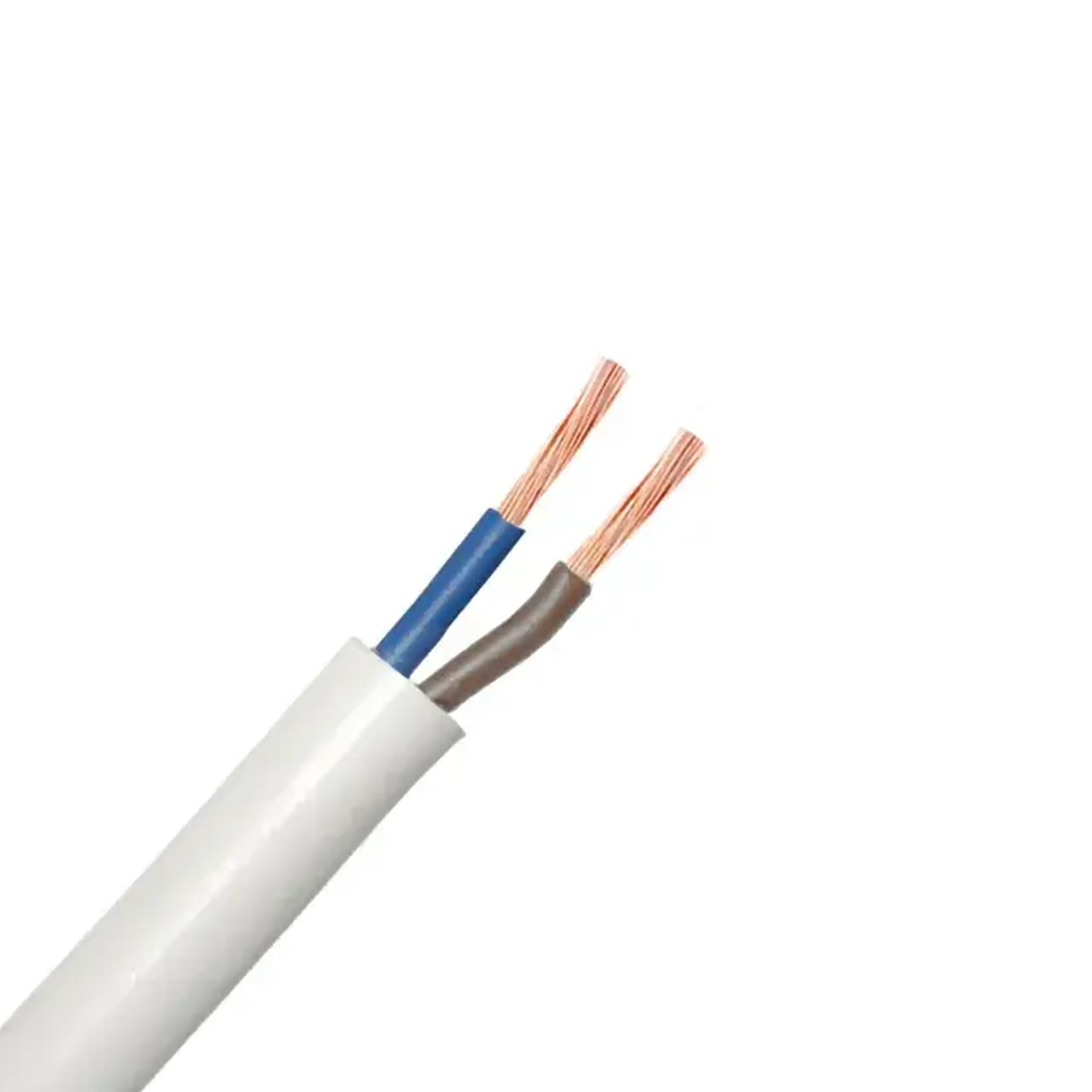 Fir electric H05VV-F 2 * 2.5 mm² Alb Cupru