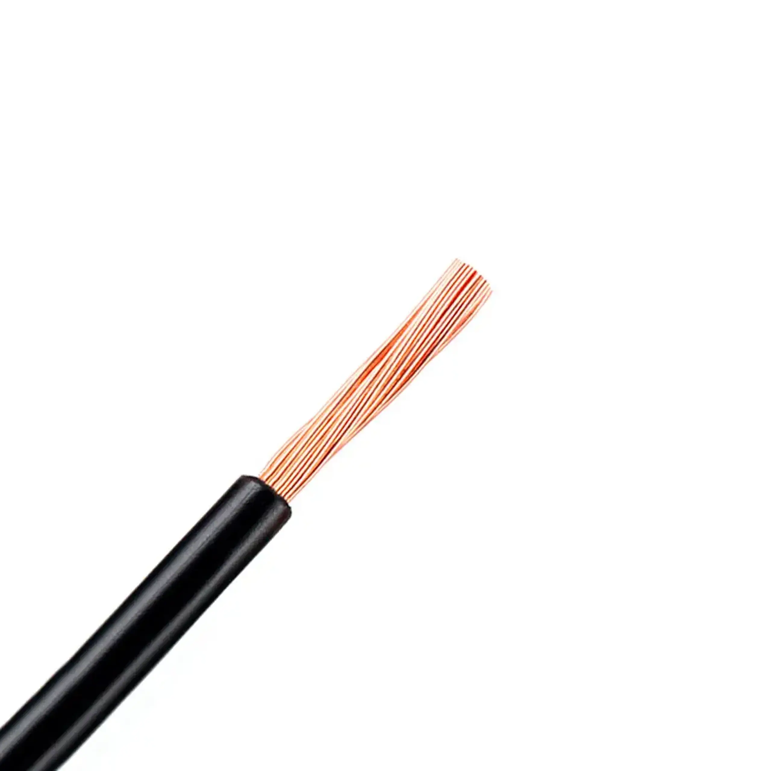 Fir electric H07V-K 1 * 16 mm² Negru Cupru