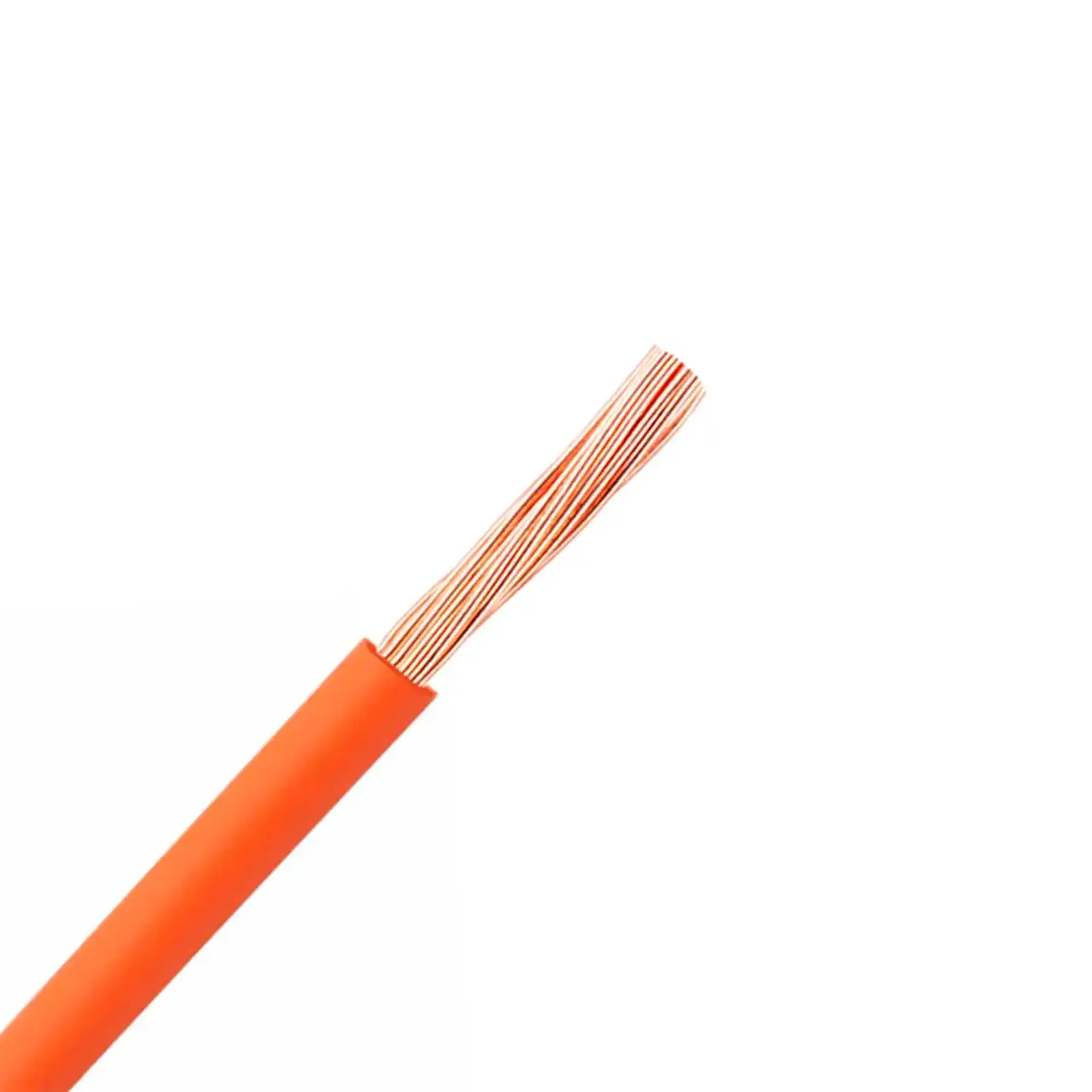 Fir electric H07V-K 1 * 1.5 mm² orange cupru