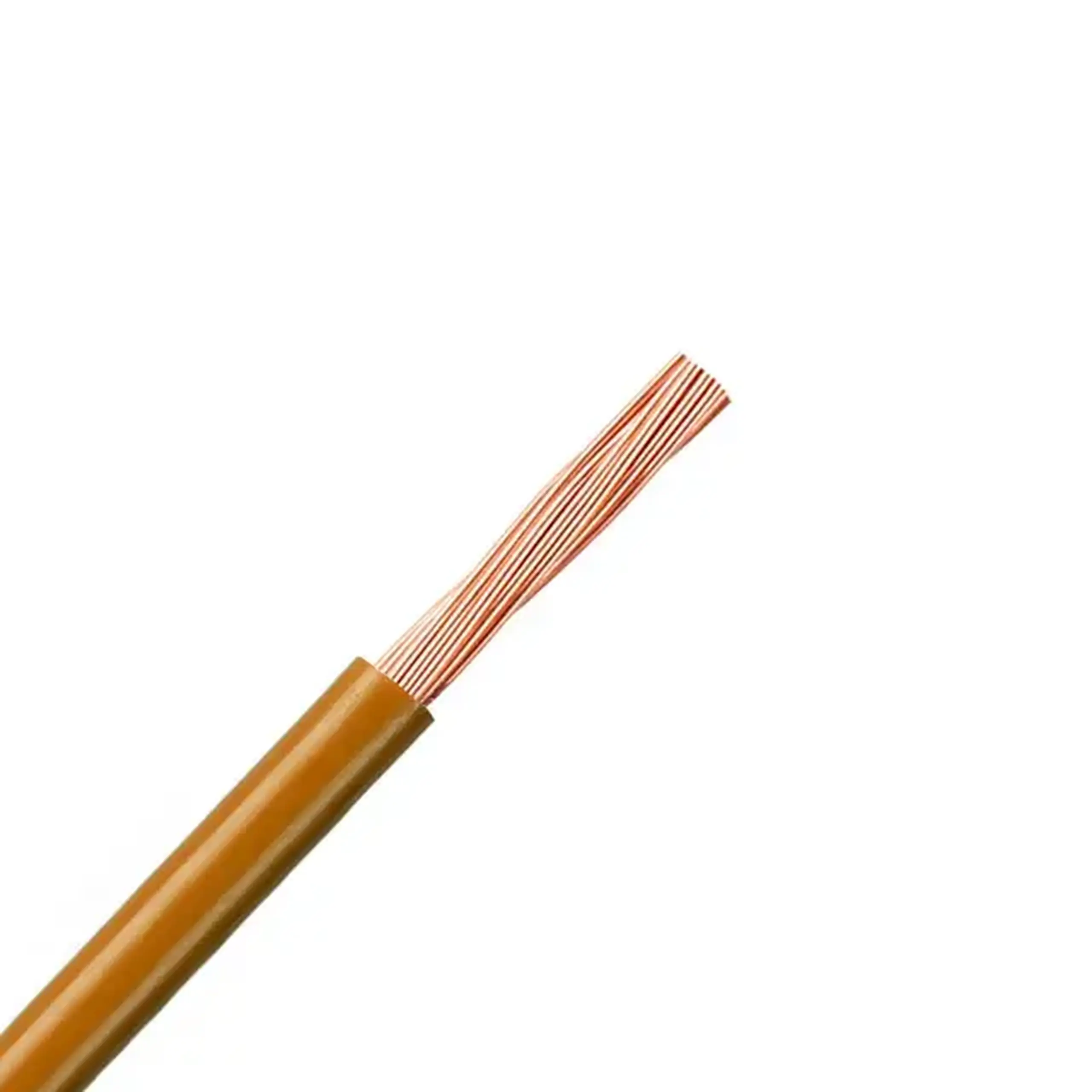 Fir electric H07V-K 1 * 4 mm² cafeniu cupru