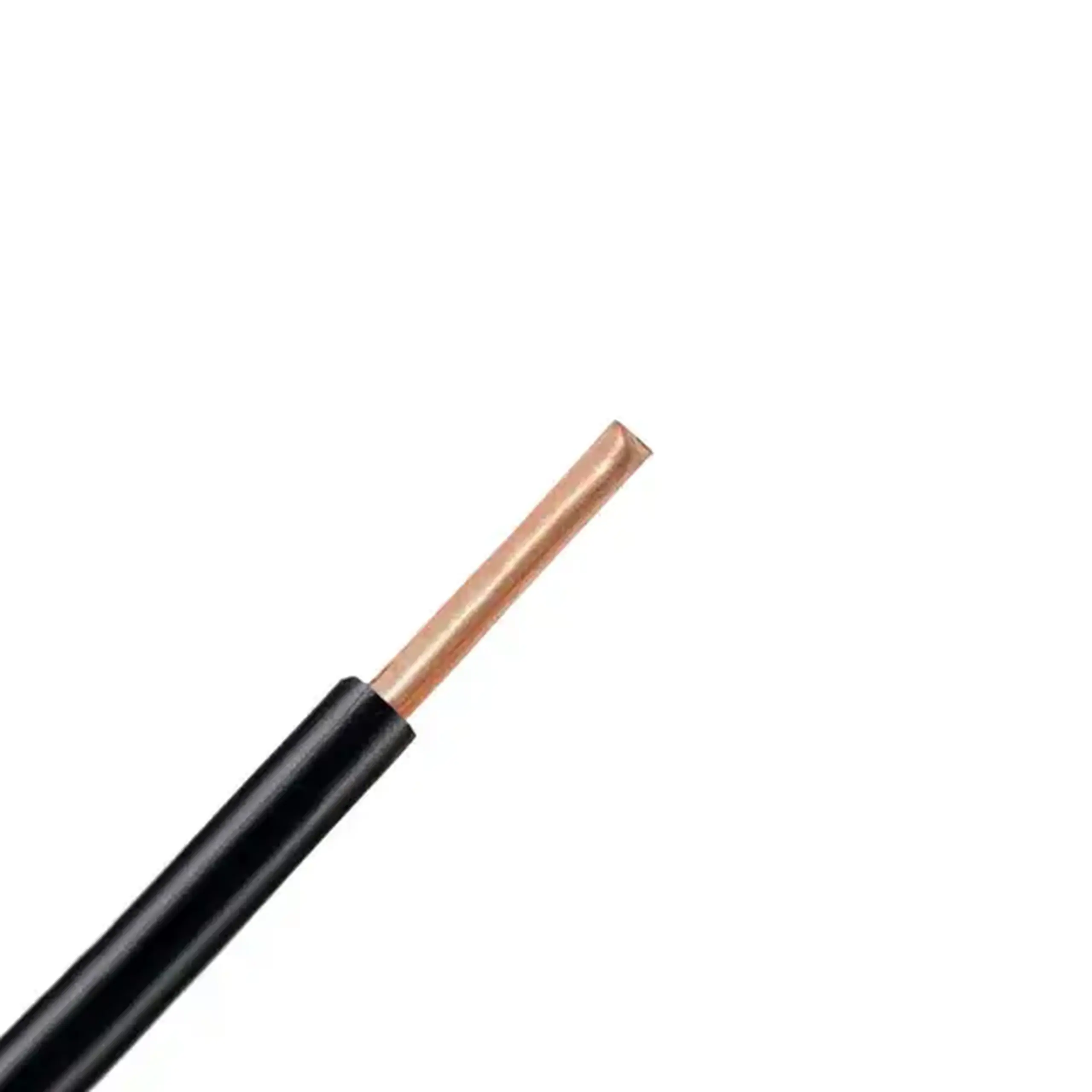 Fir electric H07V-U 1 * 1.5 mm² negru cupru