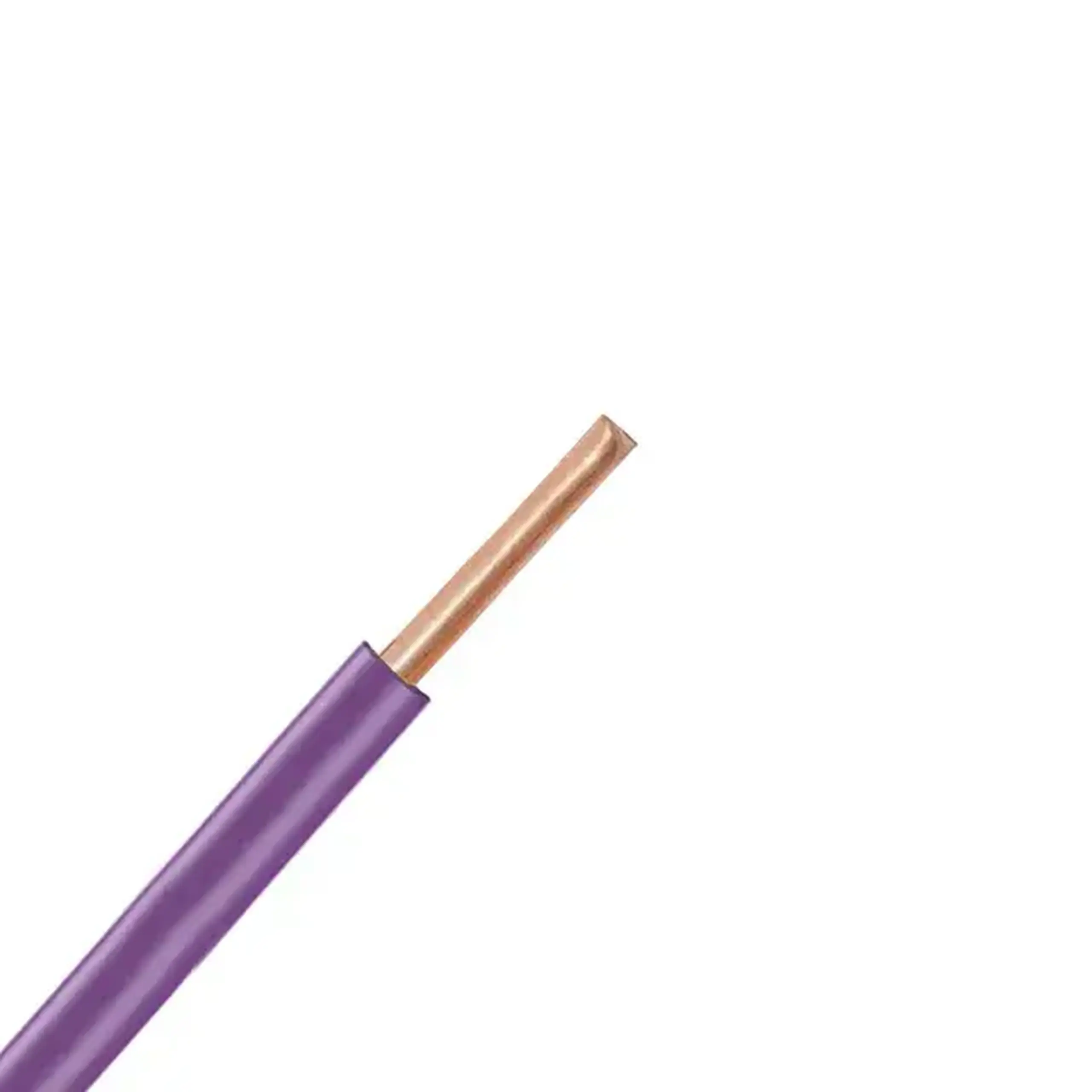 Fir electric H07V-U 1 * 2.5 mm² violet cupru