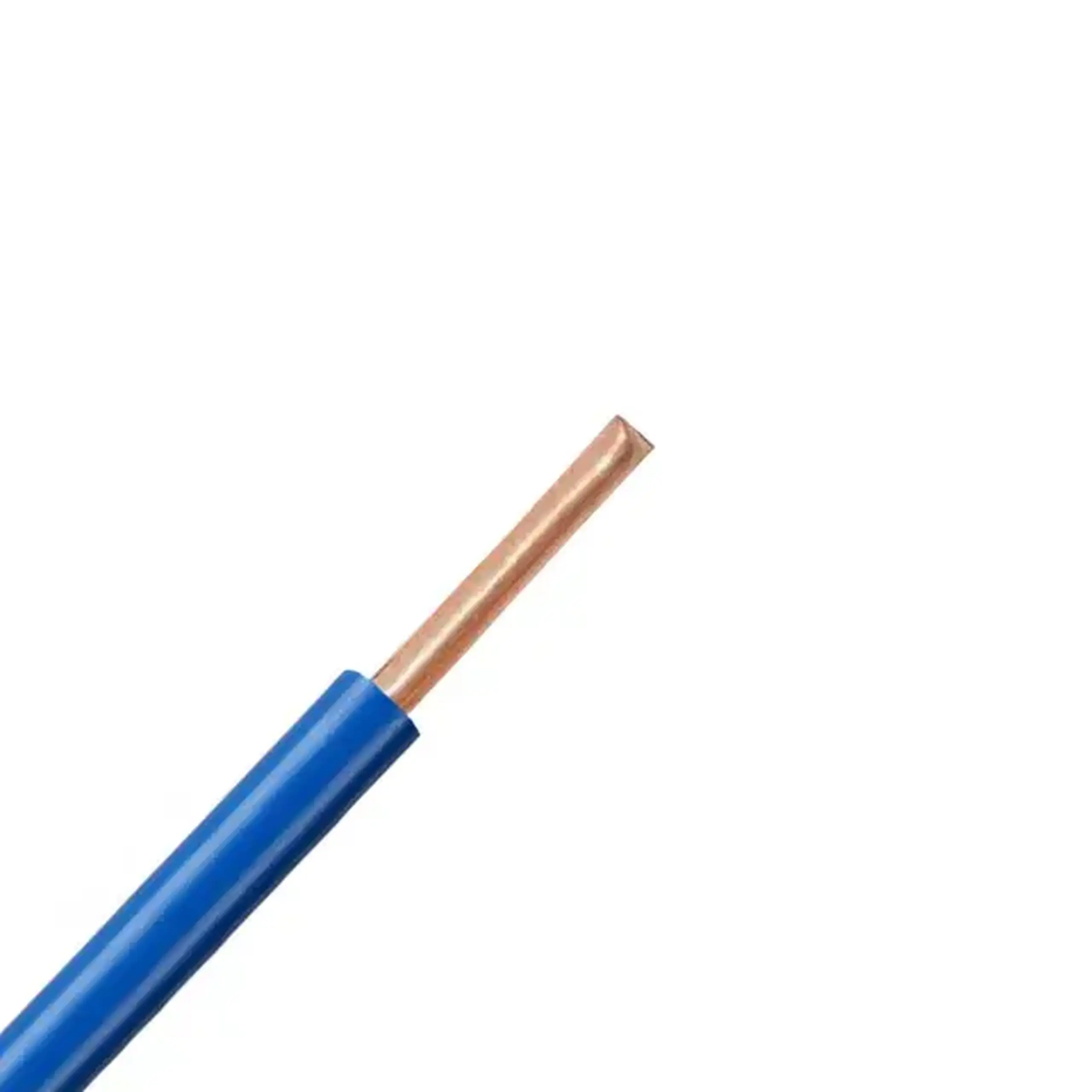 Fir electric PV1 1 * 10 mm² albastru cupru
