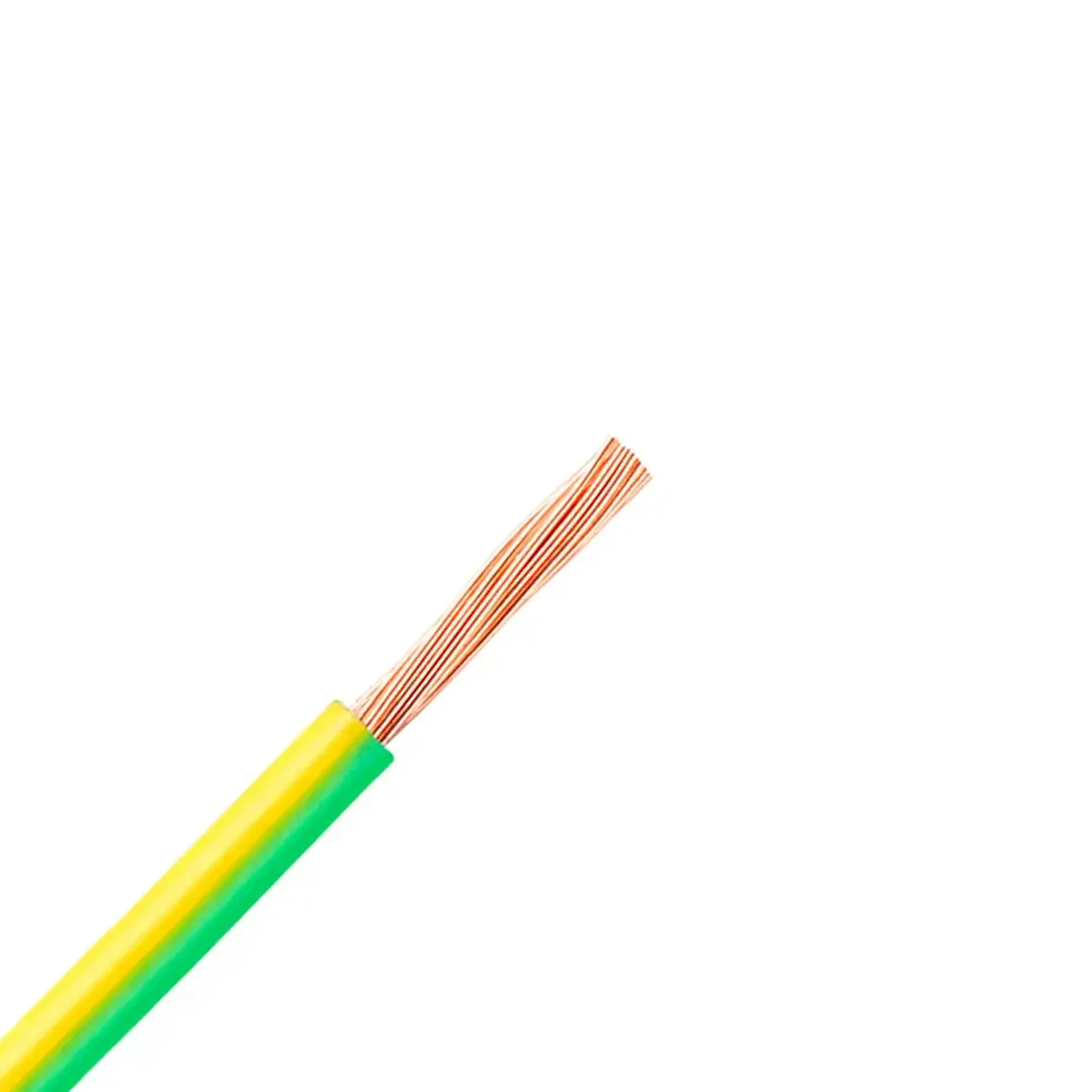 Fir electric PV3 1 * 0.5 mm² galben/Verde cupru