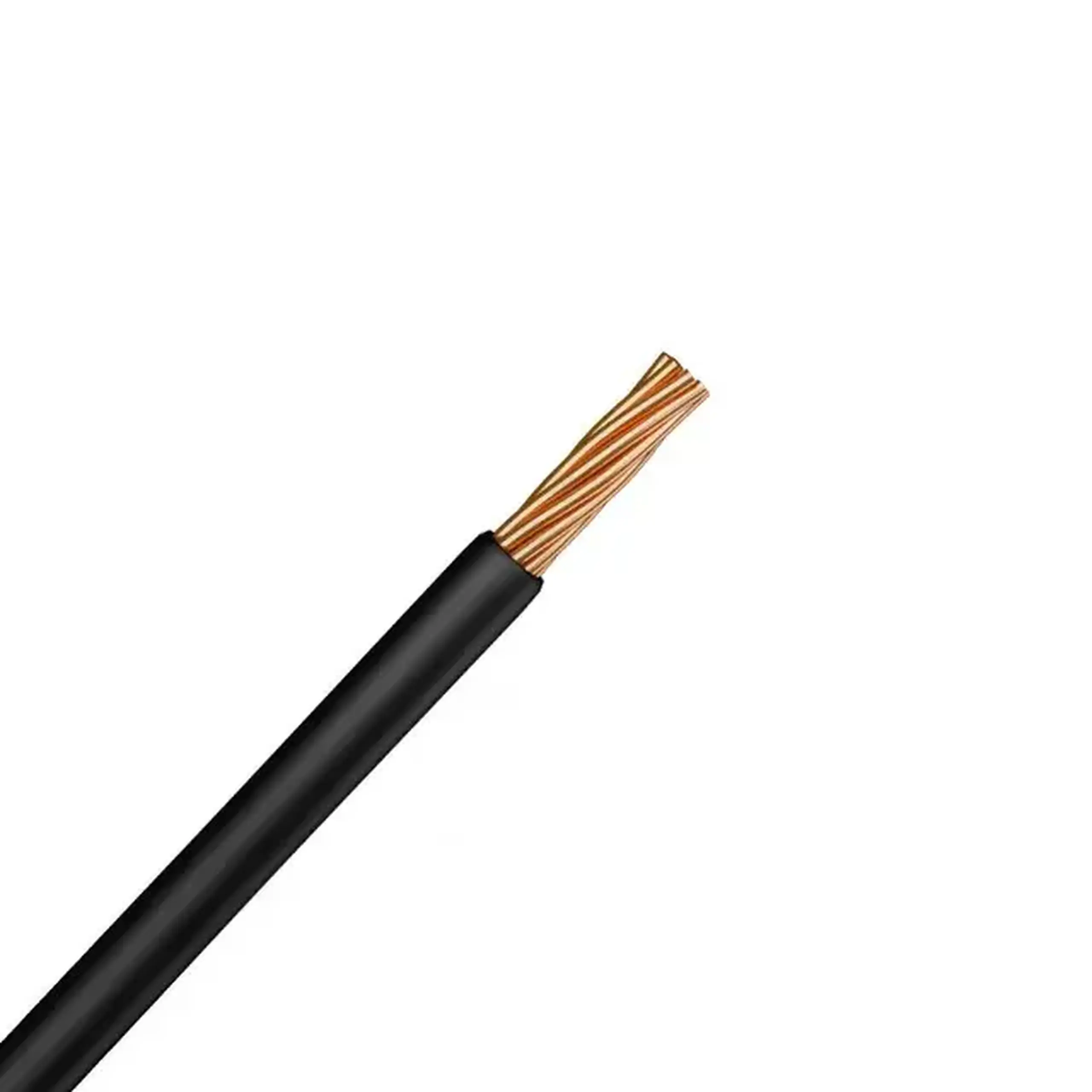 Fir electric PV3 1 * 0.75 mm² Negru Cupru