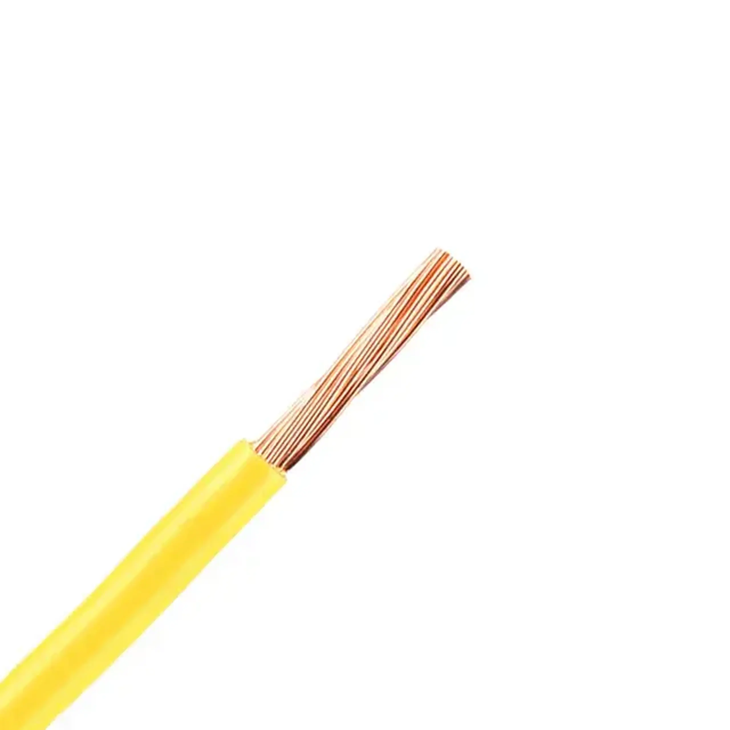 Fir electric PV3 1 * 10 mm² galben cupru