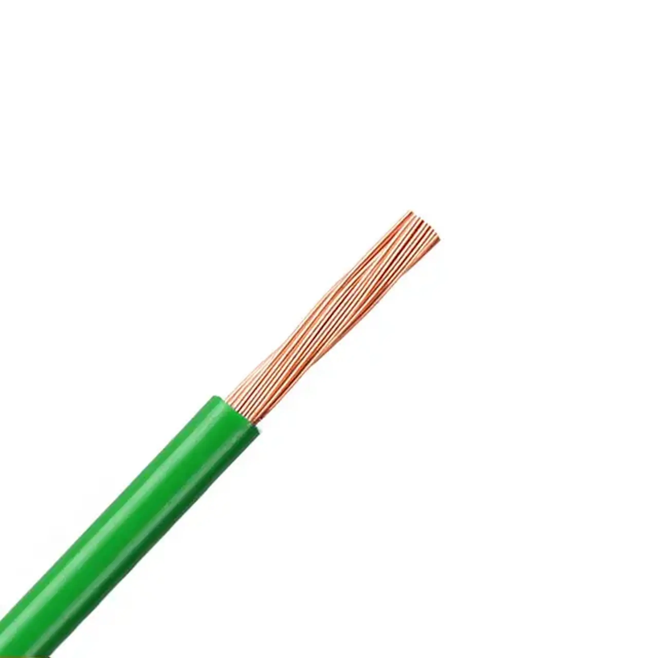 Fir electric PV3 1 * 4 mm² verde cupru