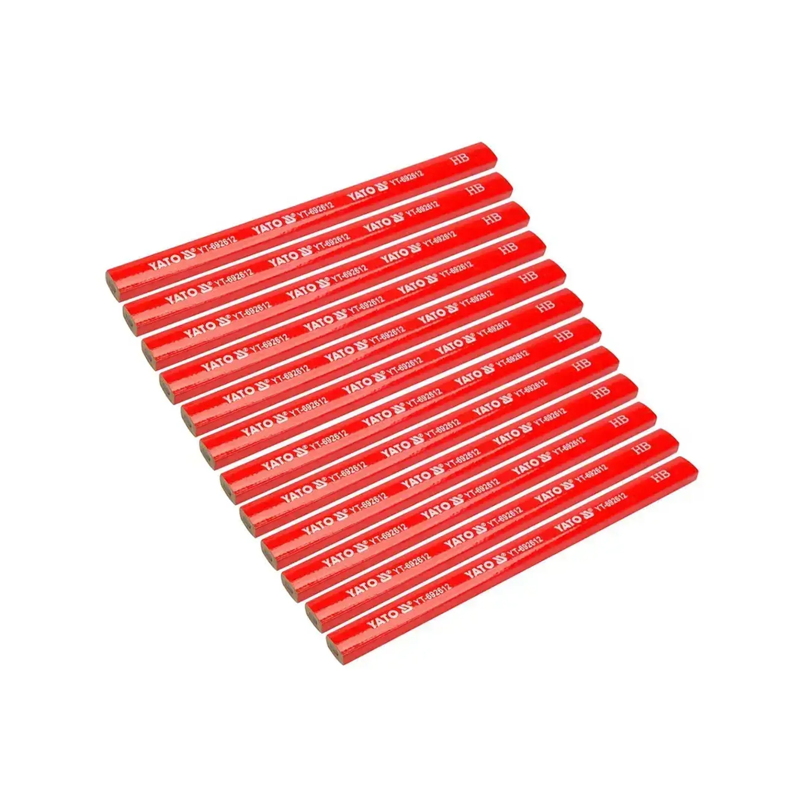 Set creioane pentru construcție Yato YT692612 175 mm negru