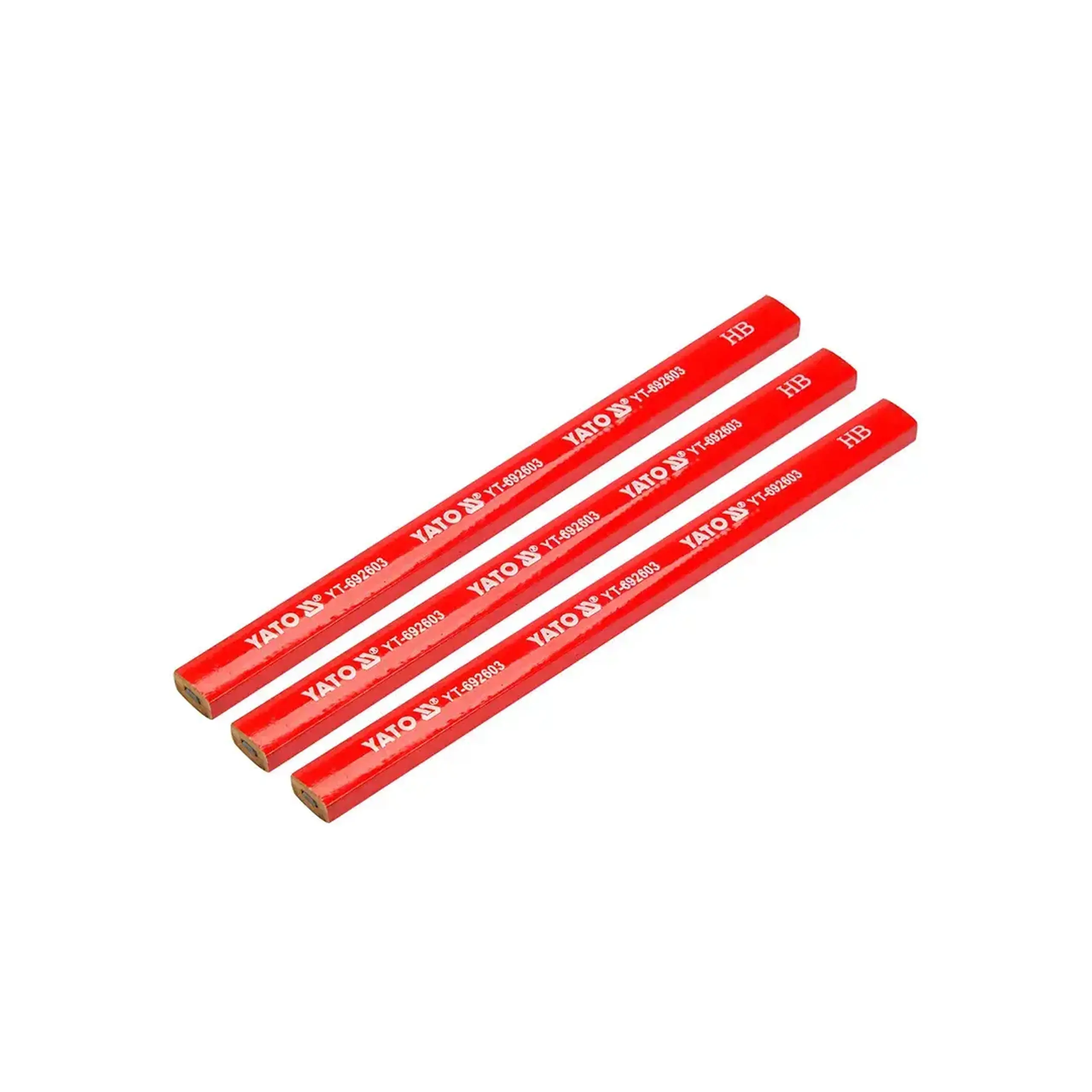 Set creioane pentru construcție Yato YT692603 175 mm negru